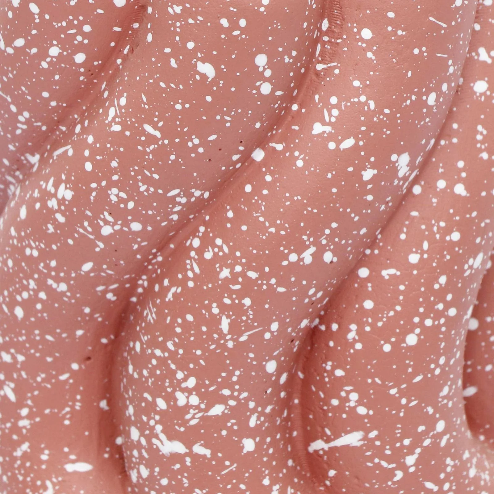 Gabby Speckled Salmon Pink Vase - Image 5