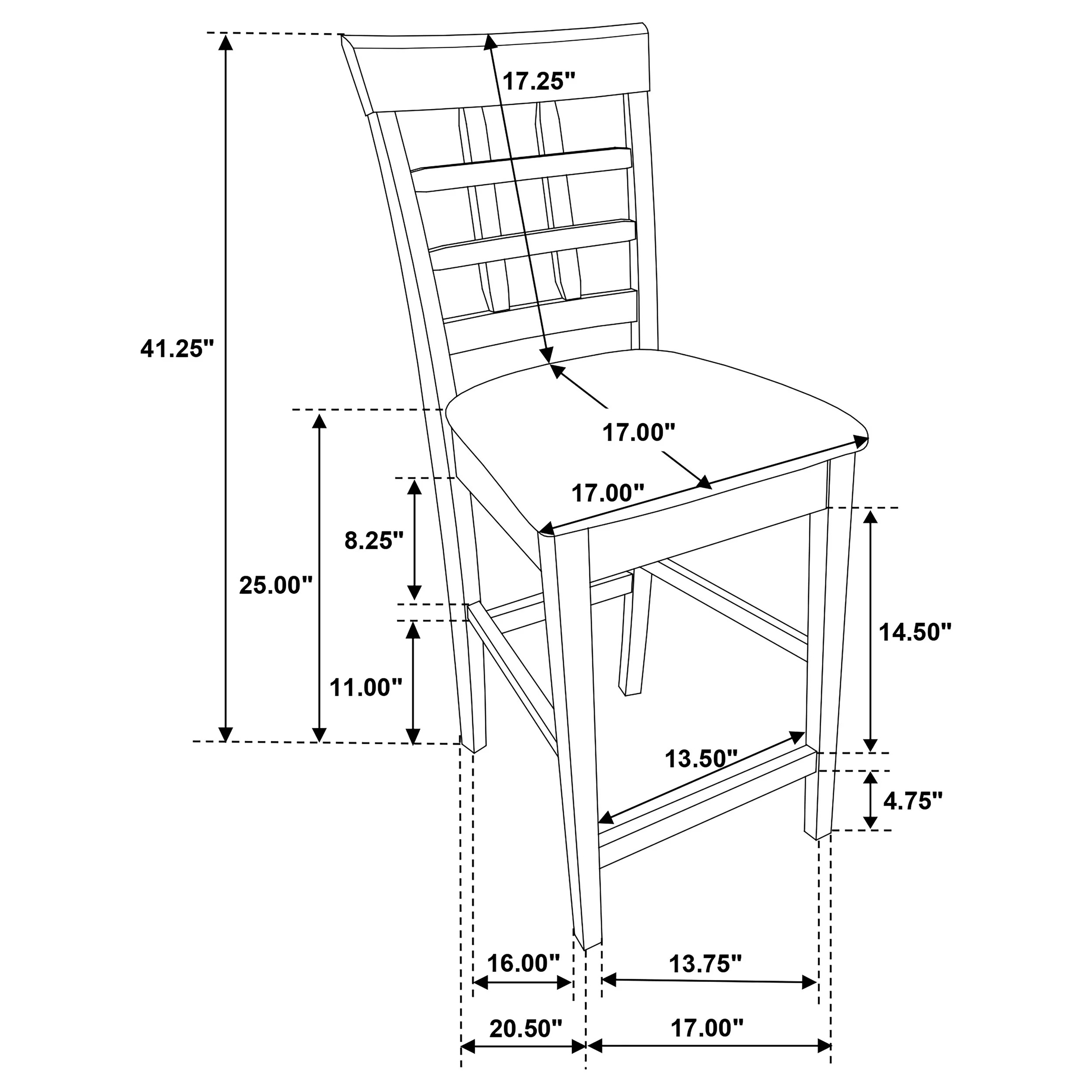Gabriel Counter Height Dining Set - Image 24