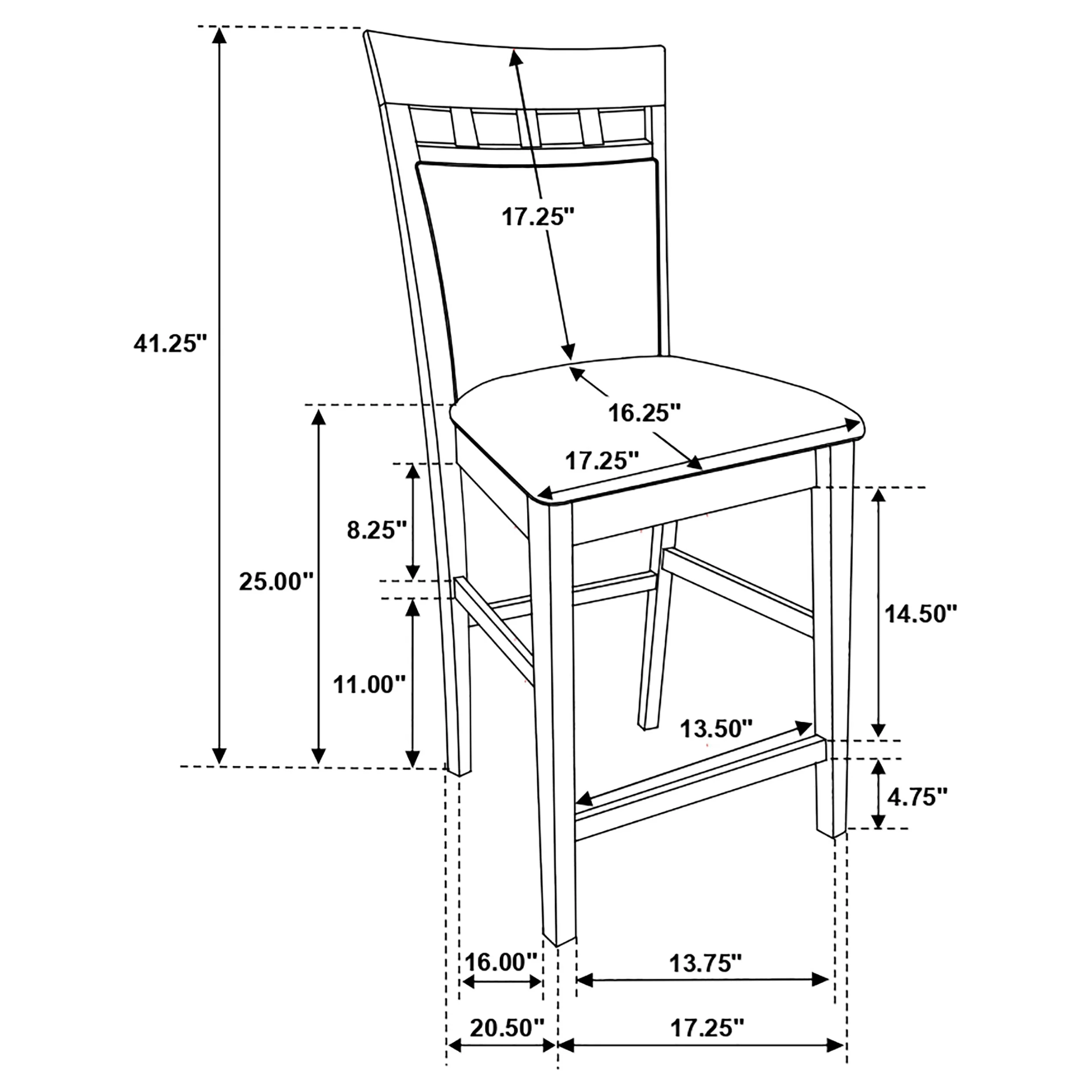 Gabriel Counter Height Dining Set - Image 49