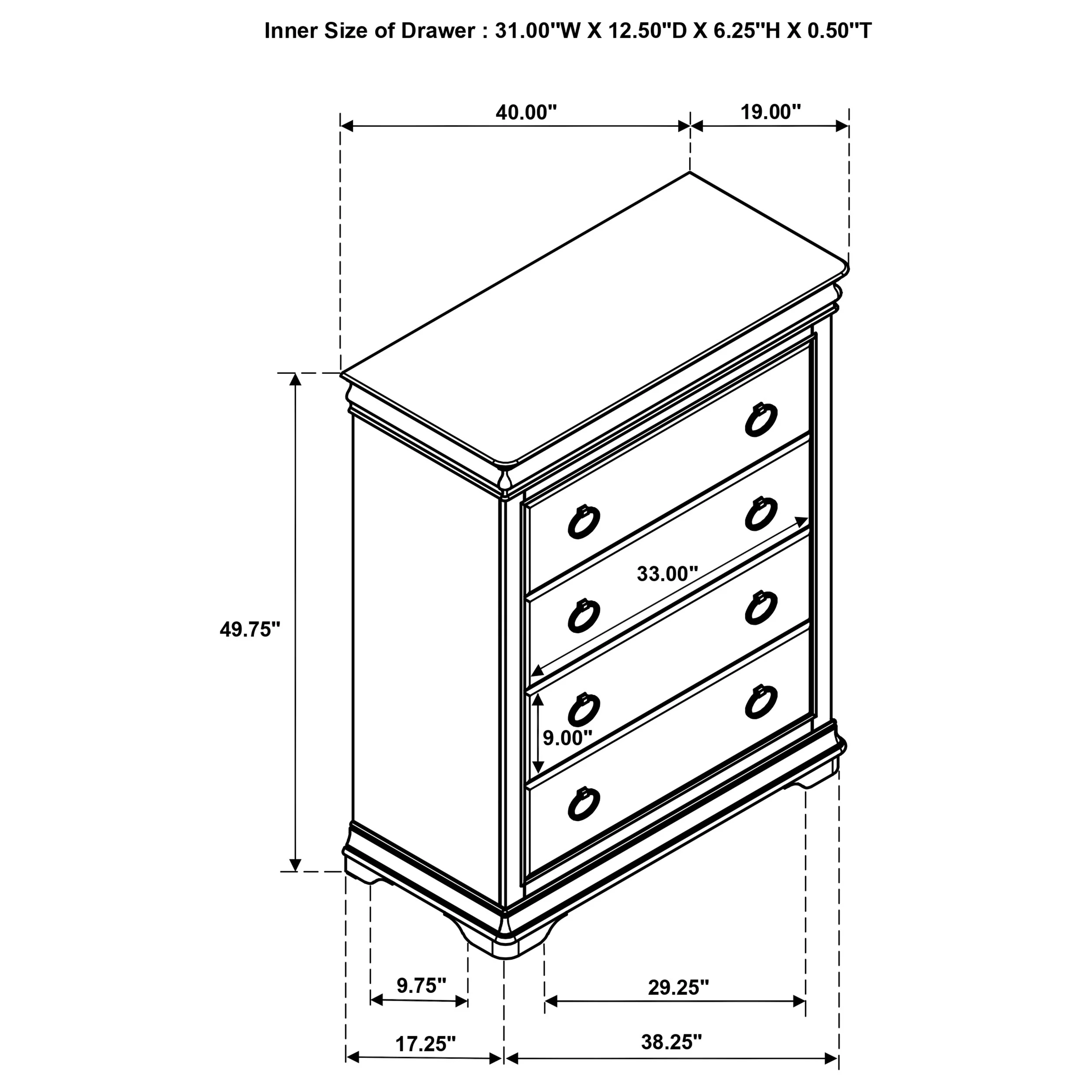 Garland Chest of Drawers - Image 13