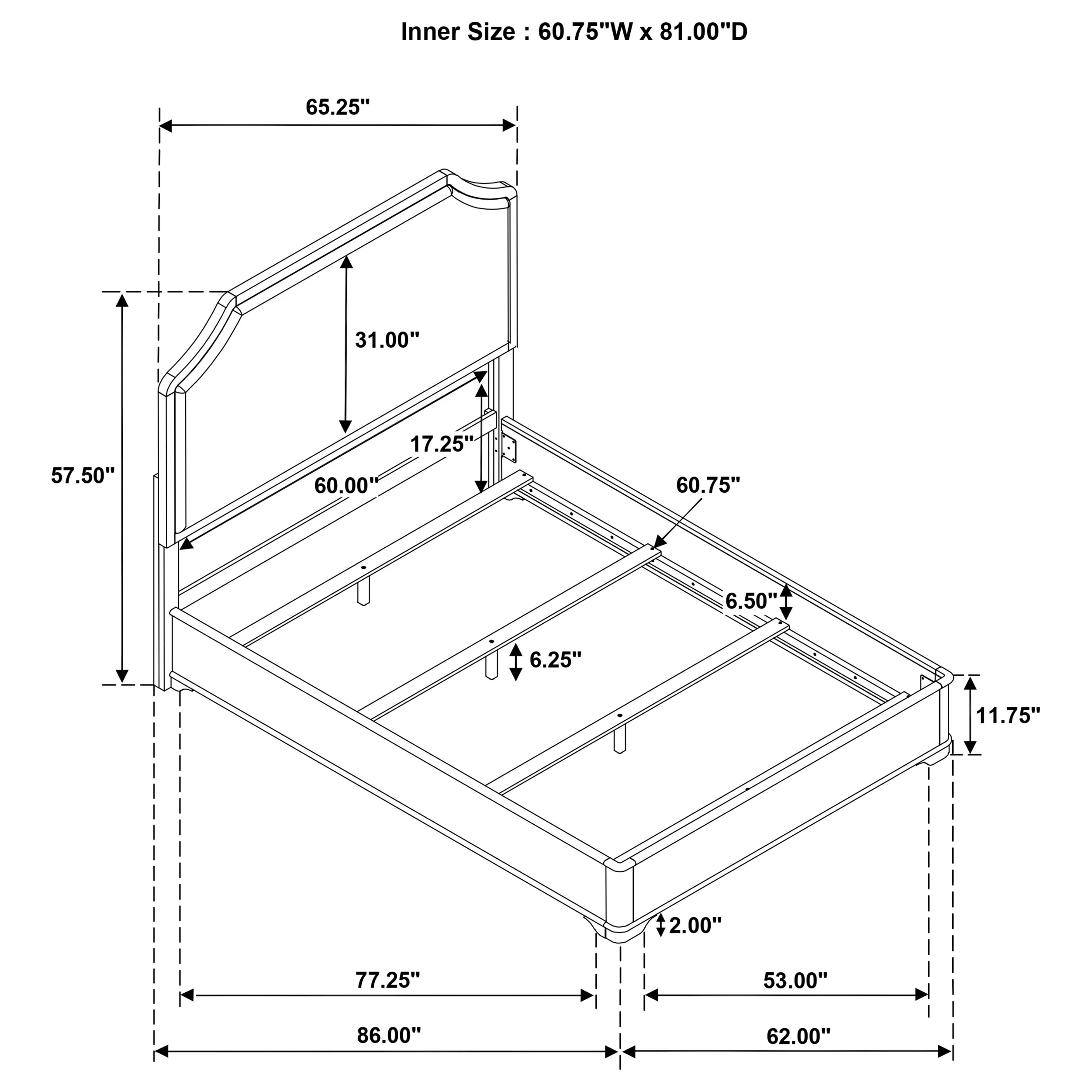 Garland Panel Bed - Image 11