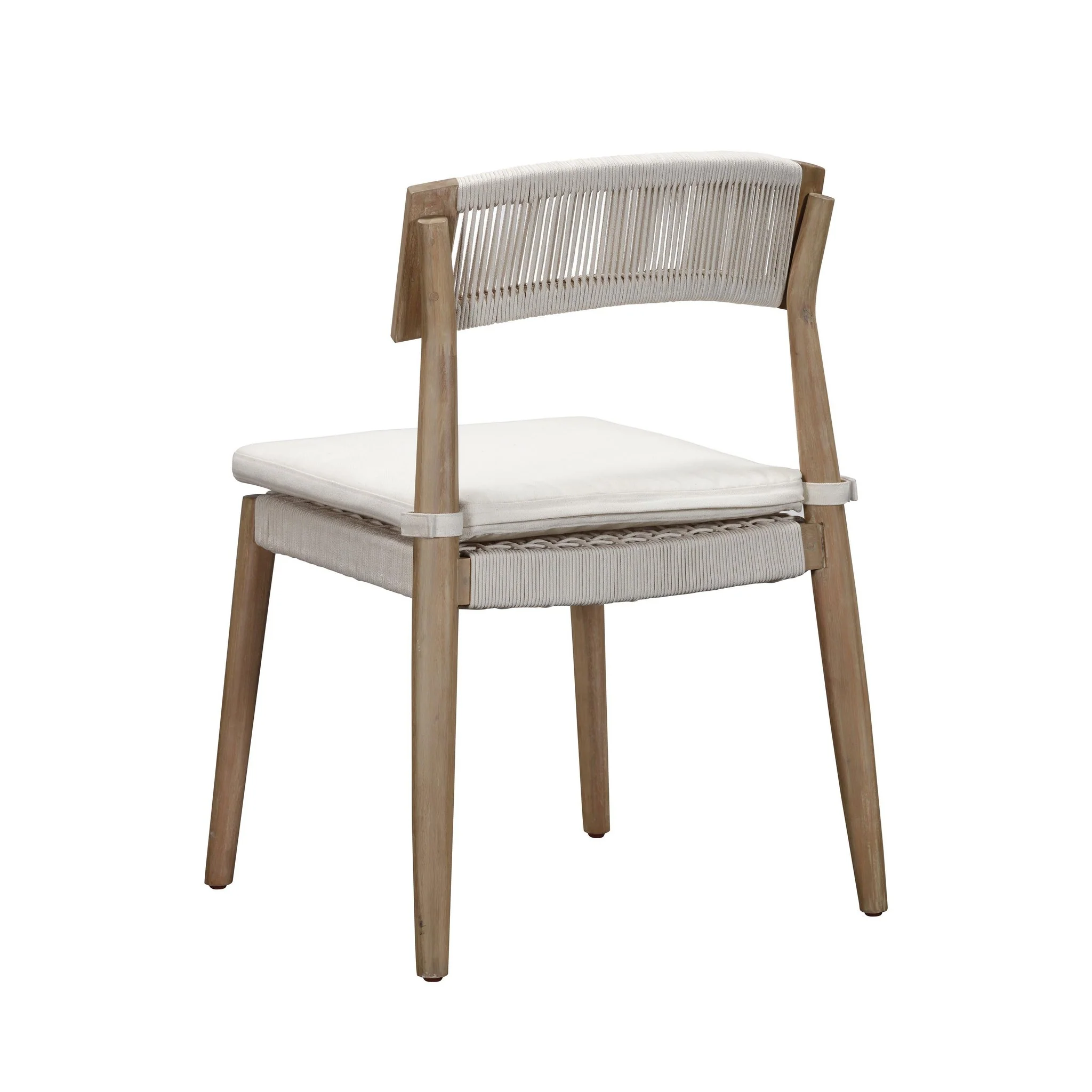 Gata Cream Outdoor Dining Chair - Set of 2 - Image 5