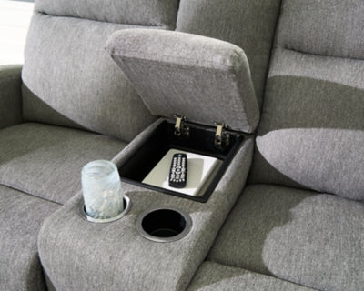 Gauntlet Reclining Loveseat with Console - Image 10