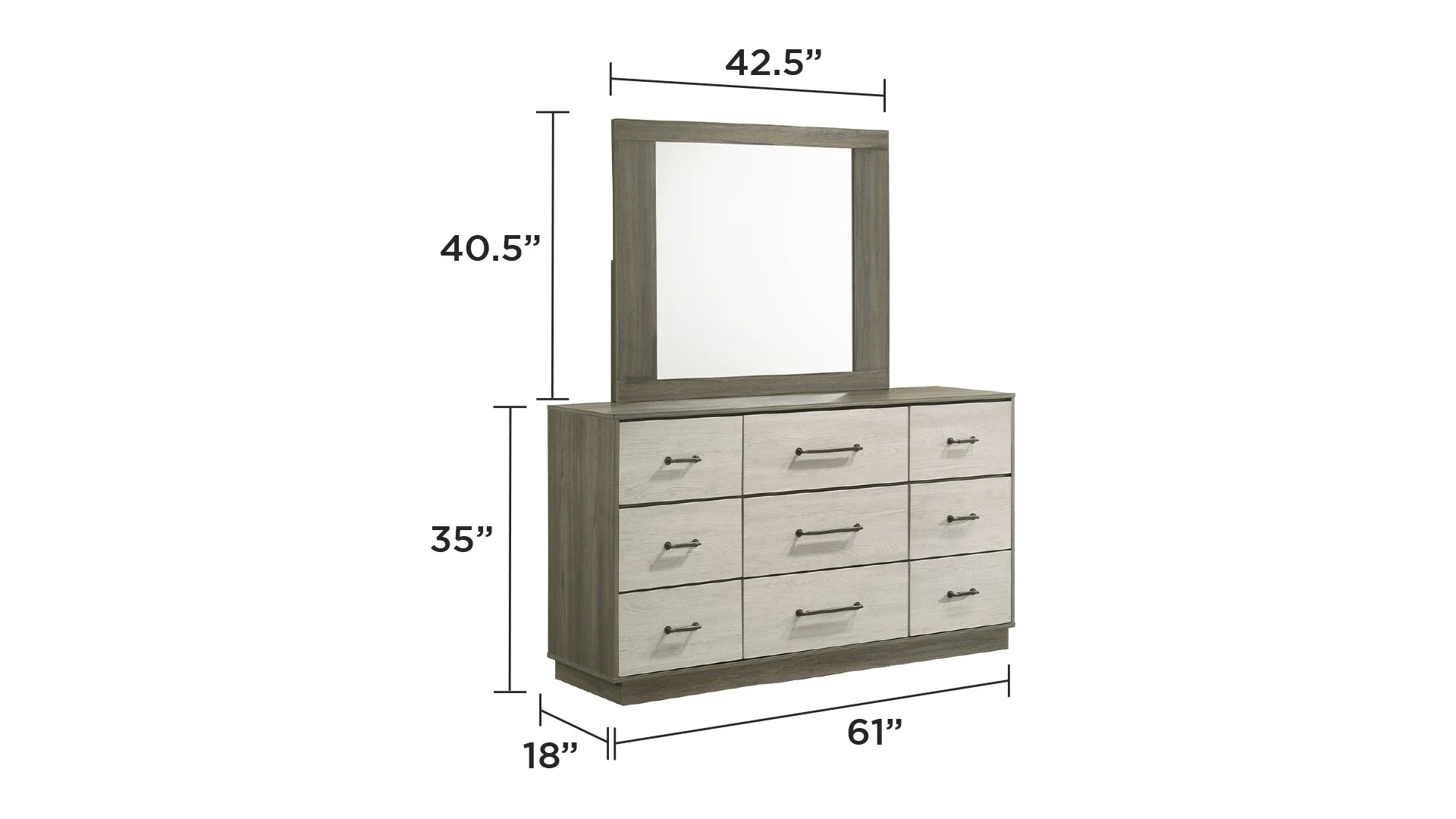 Gem Queen 5PC Bedroom Set - Image 7