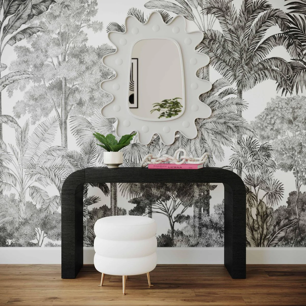 Genesis Mirror in White - Image 2