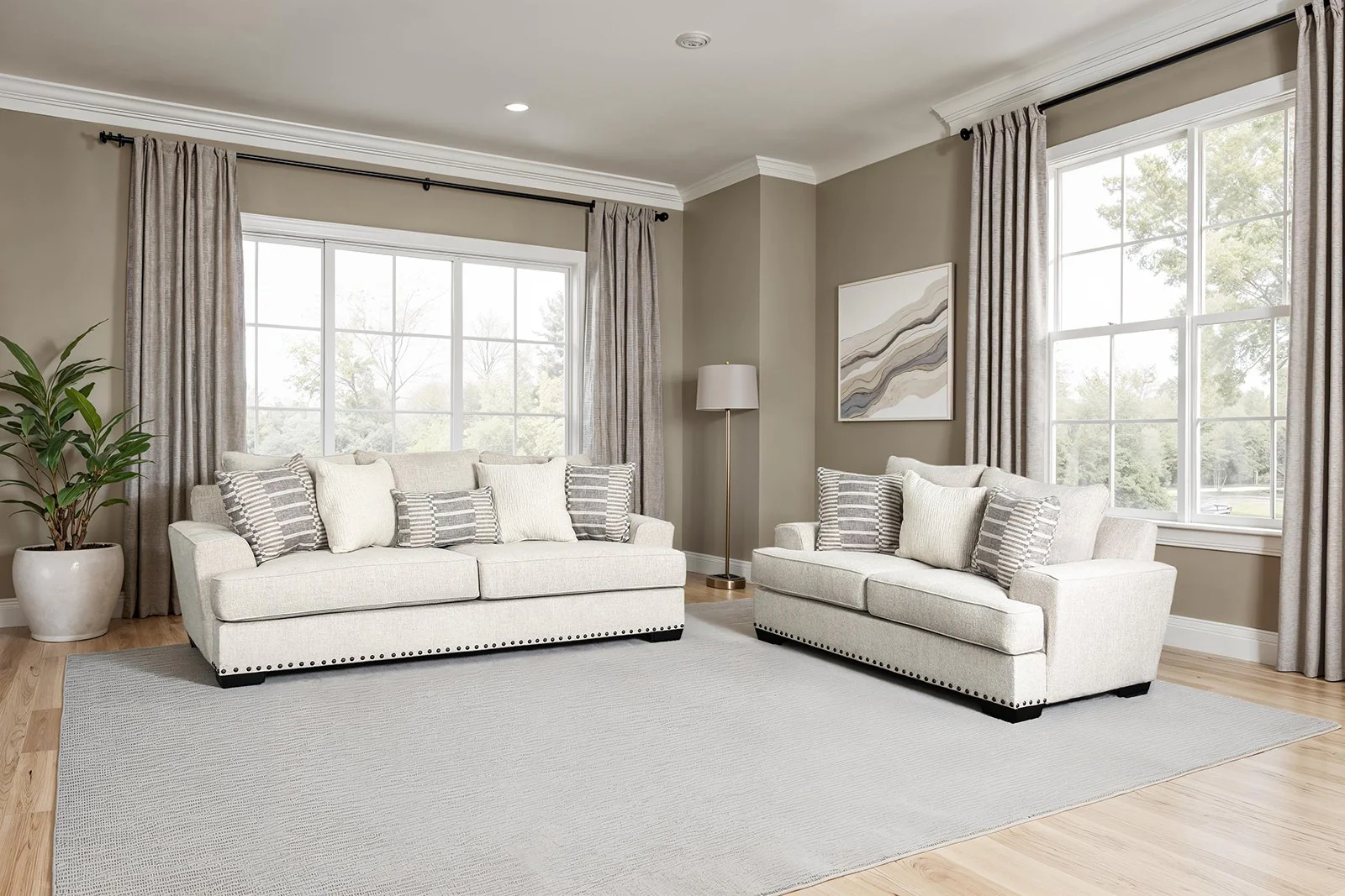 Gervais Oversized Sofa - Image 2