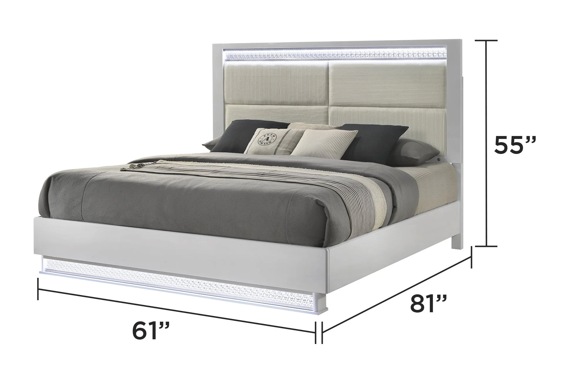 Glam Queen Bed - Image 3