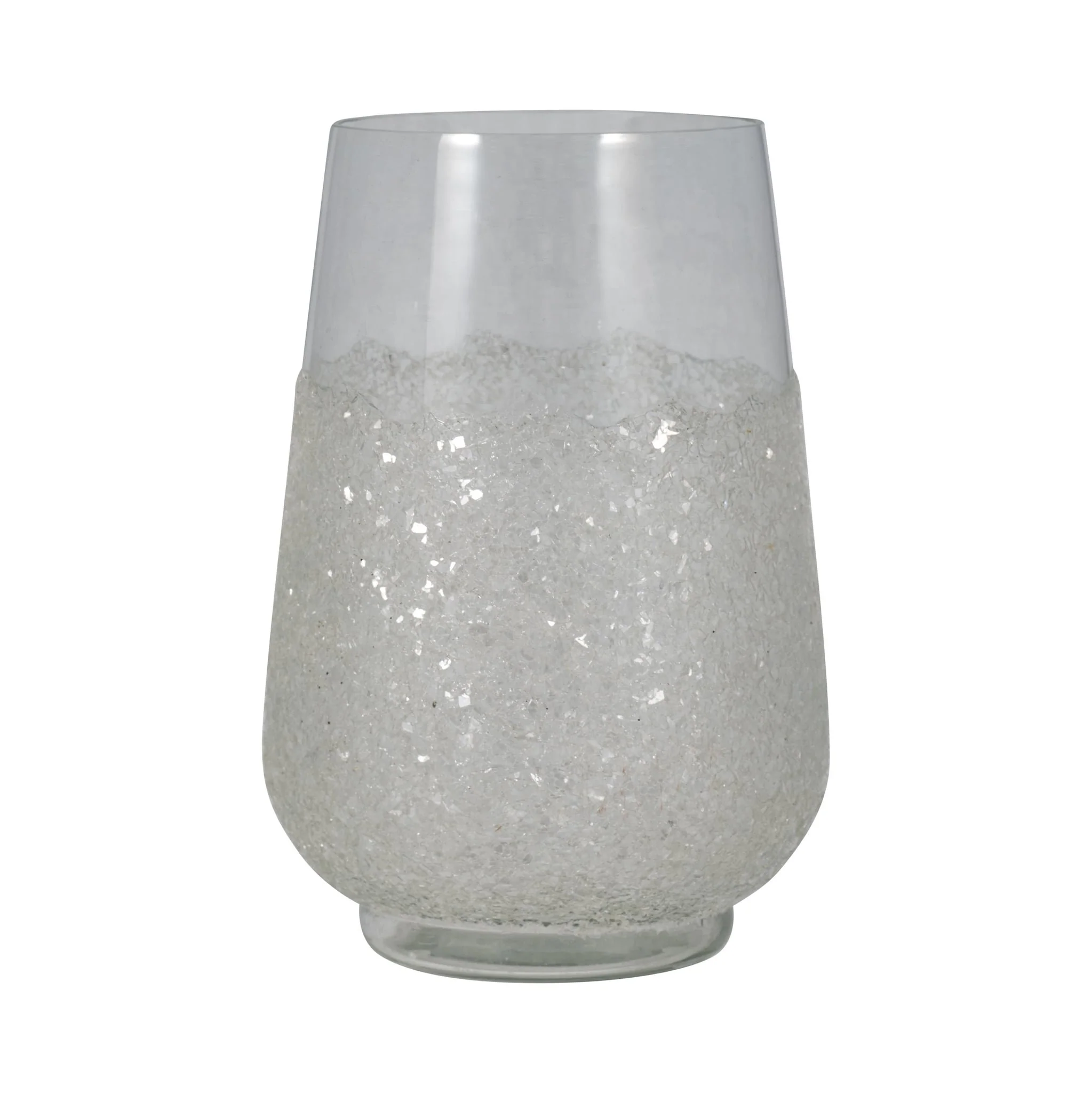 Glass, 10" Sugar Vase, Clear - Image 2