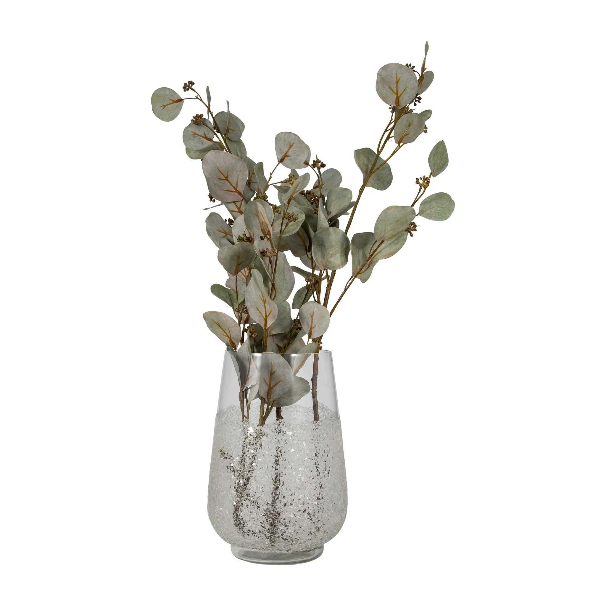 Glass, 10" Sugar Vase, Clear - Image 3