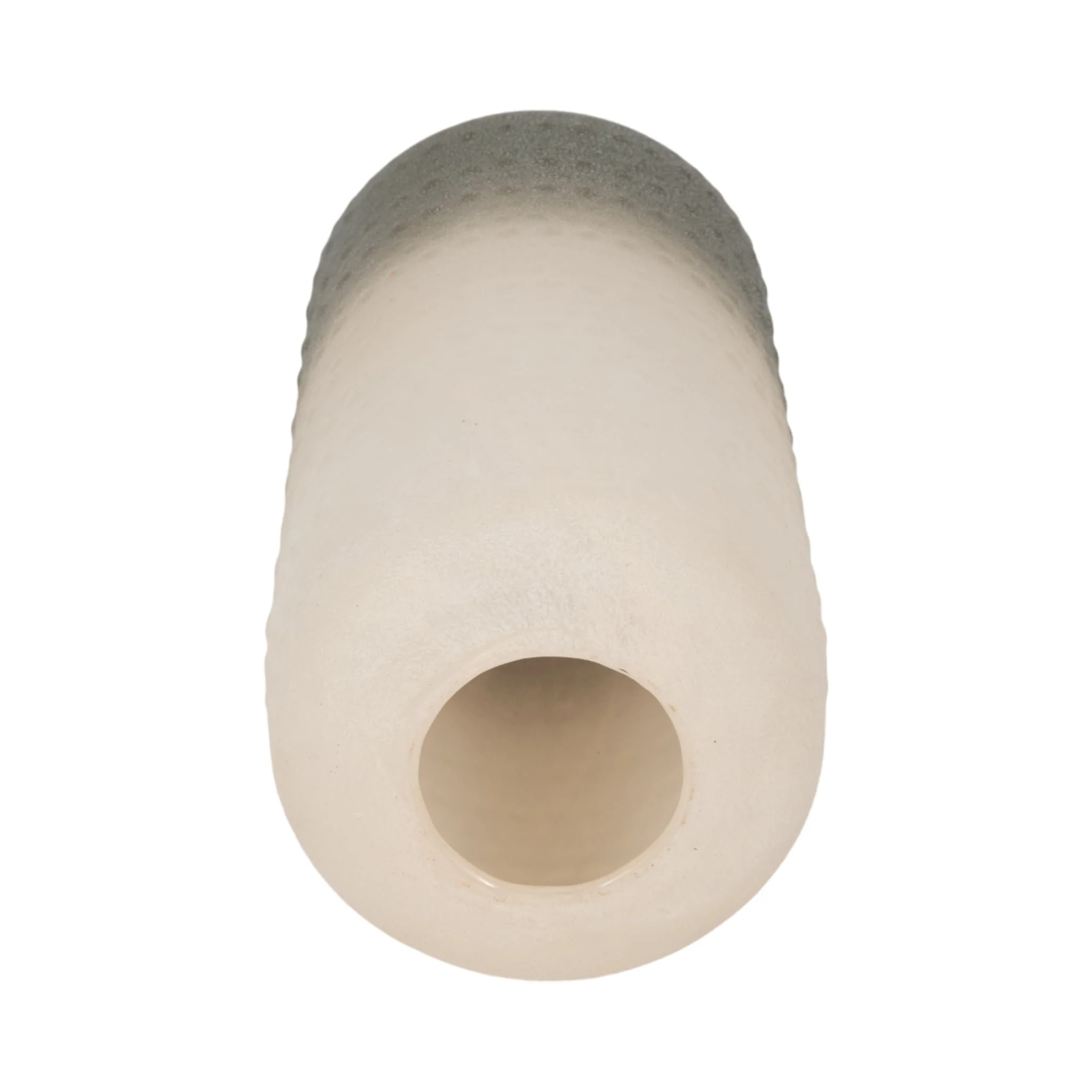 Glass 11" Textured 2-tone Vase, - Image 5