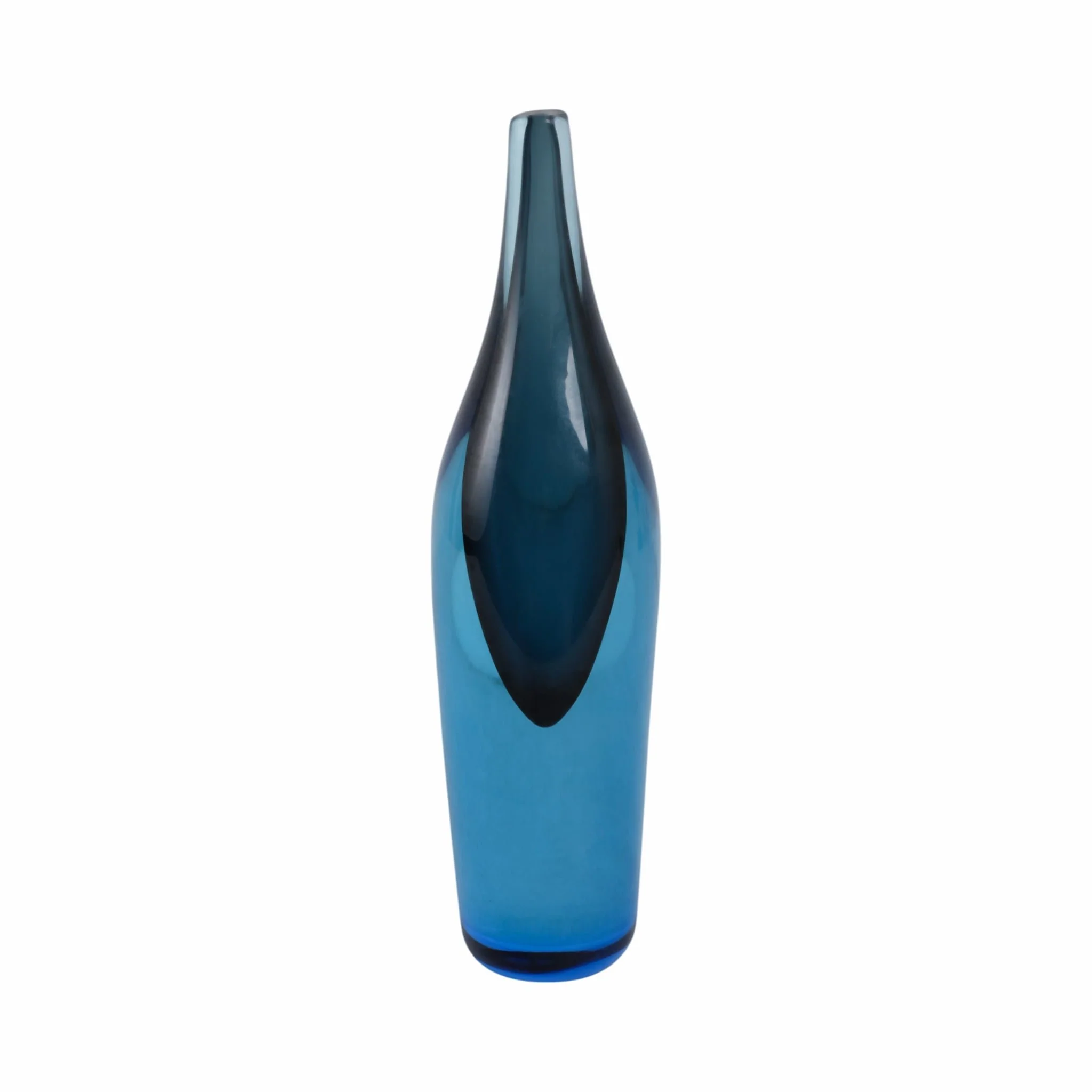 Glass 14" Decor, Blue - Image 3