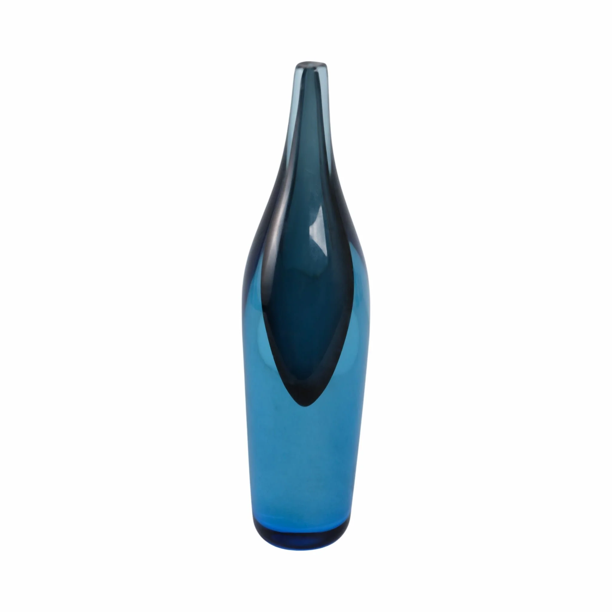 Glass 14" Decor, Blue - Image 4