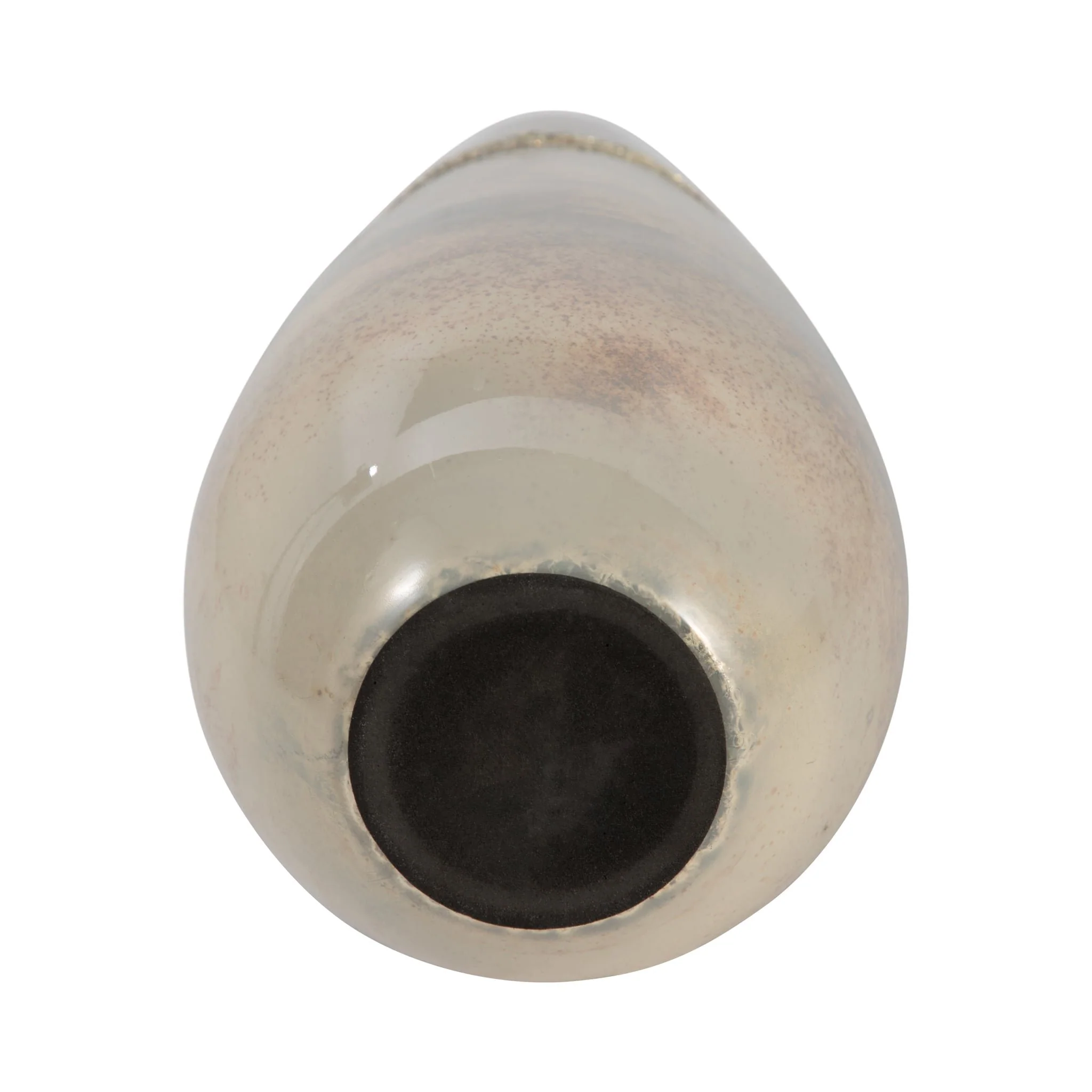 Glass, 15" Metallic Vase, Champagne - Image 7