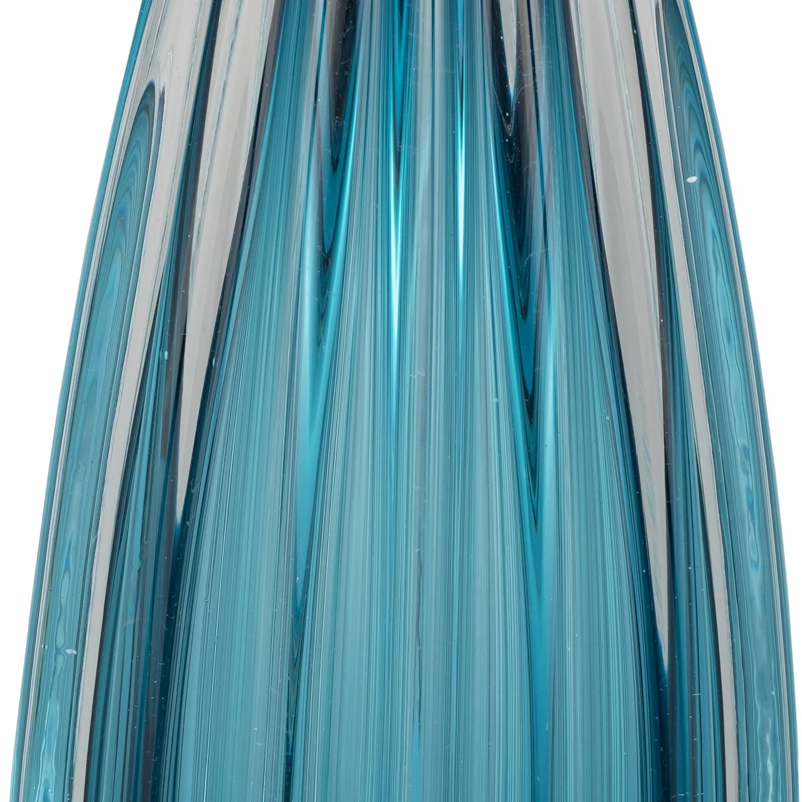 Glass, 15" Paperweight Teal - Image 3