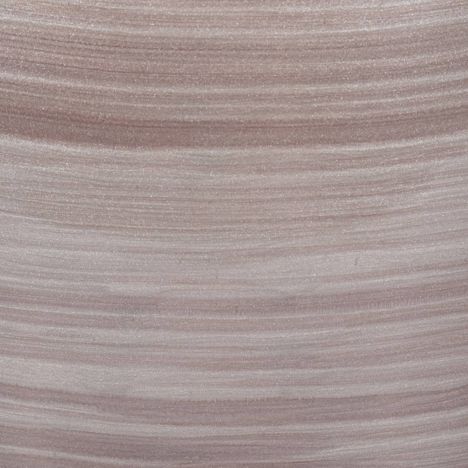 Glass, 16" Wooden Top Vase, Blush - Image 3