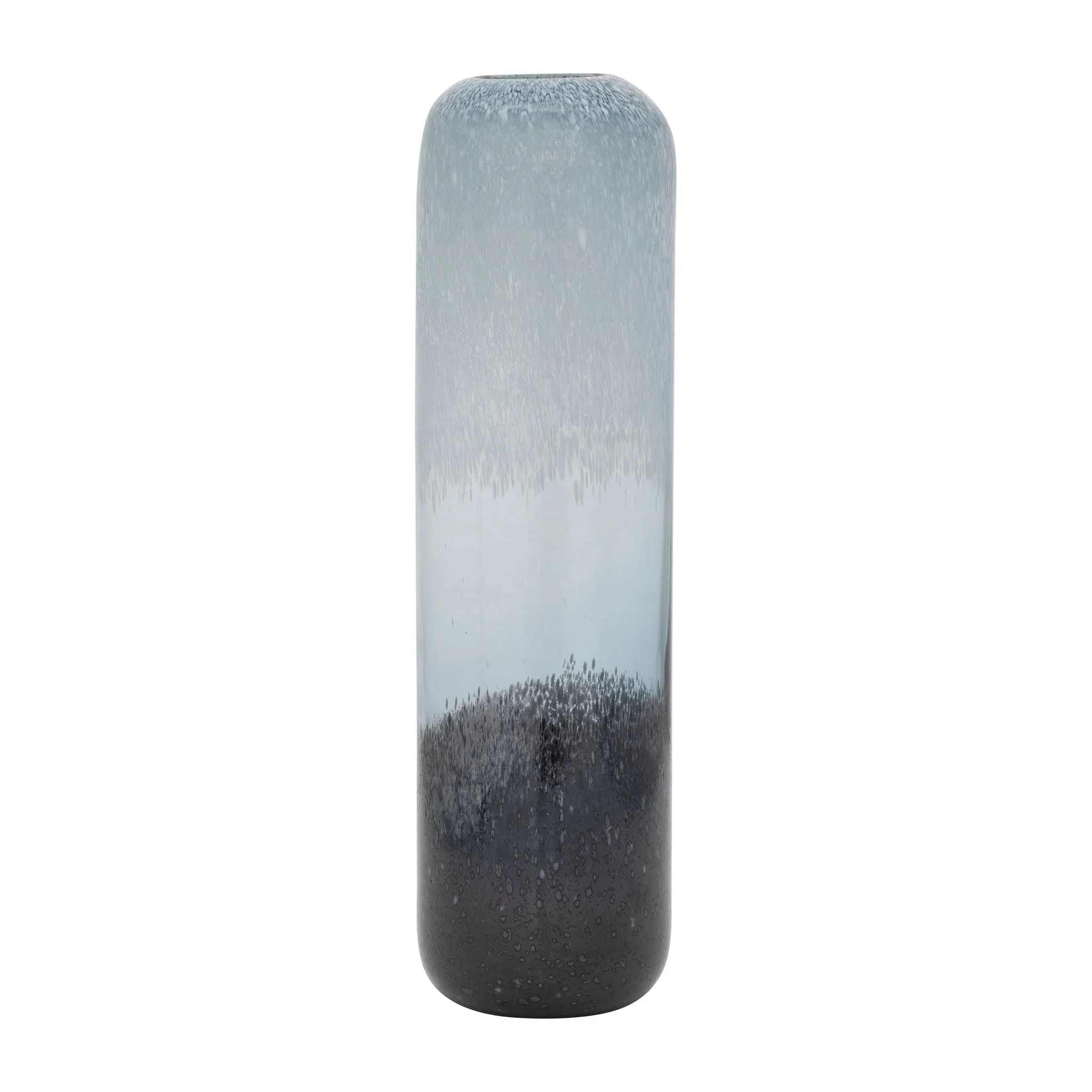 Glass, 17" Ombre Vase, Multi - Image 2
