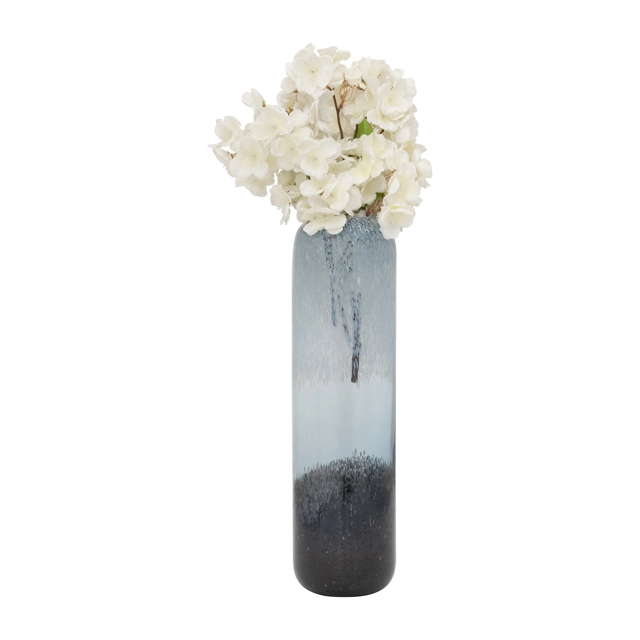 Glass, 17" Ombre Vase, Multi - Image 3