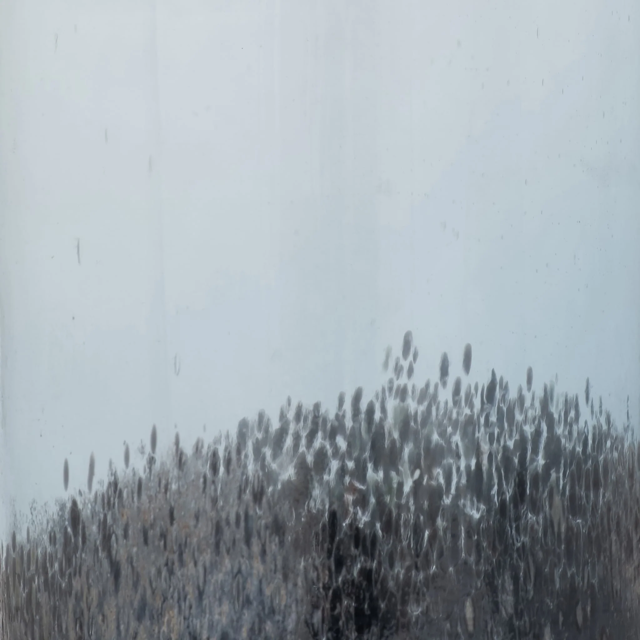 Glass, 17" Ombre Vase, Multi - Image 4