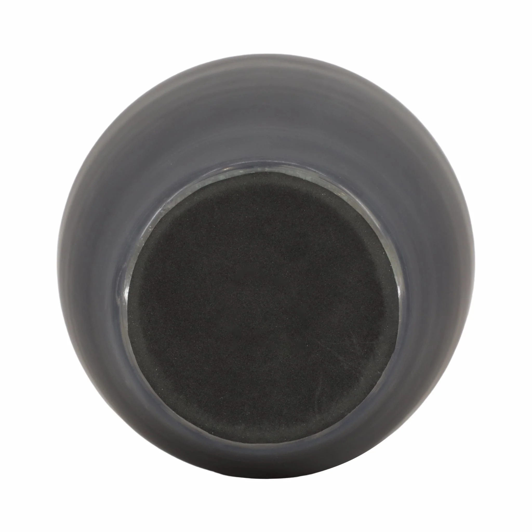 Glass, 17" Vase W/ Resin Topper, Gray - Image 6