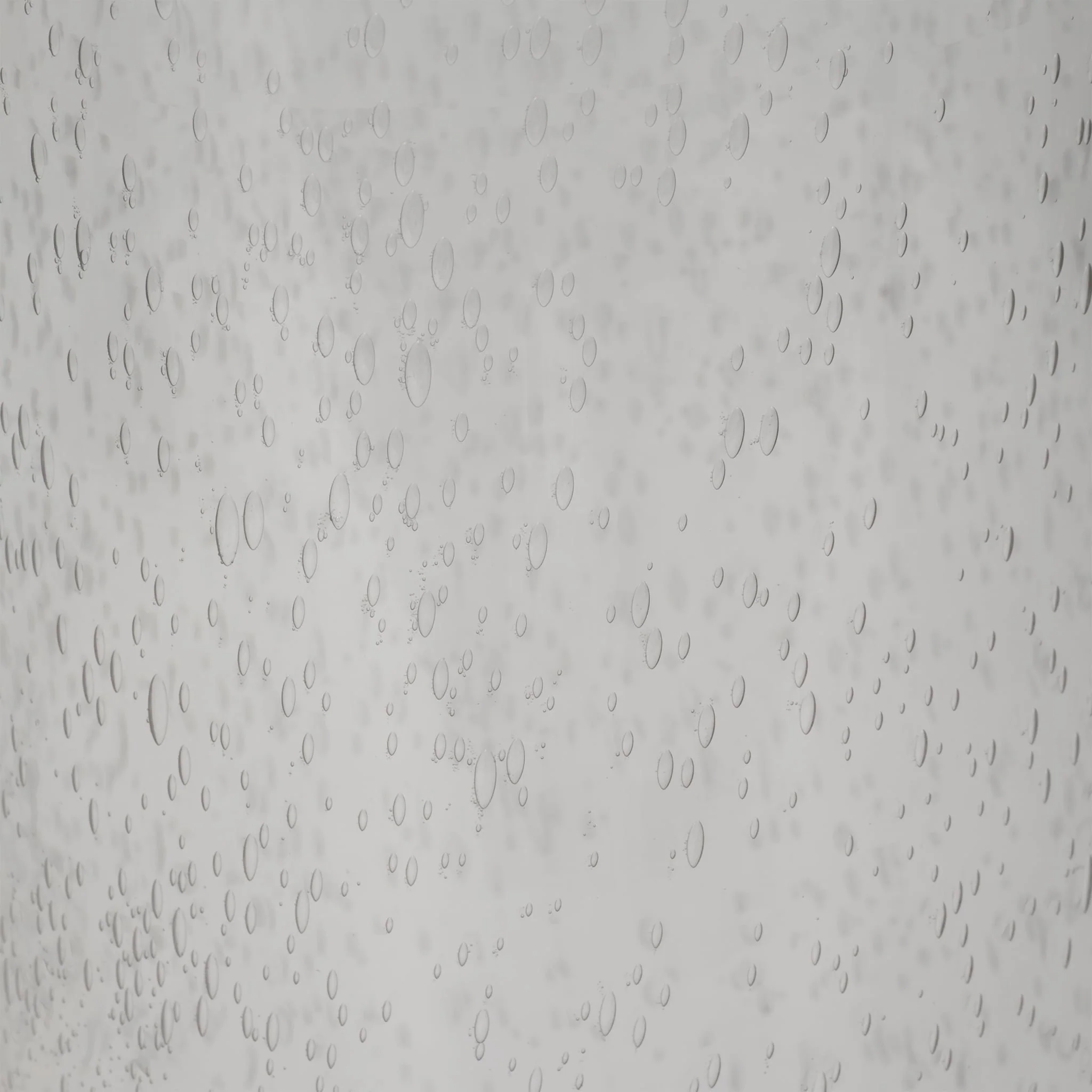 Glass, 19" Floor Vase Bubble Clear - Image 5