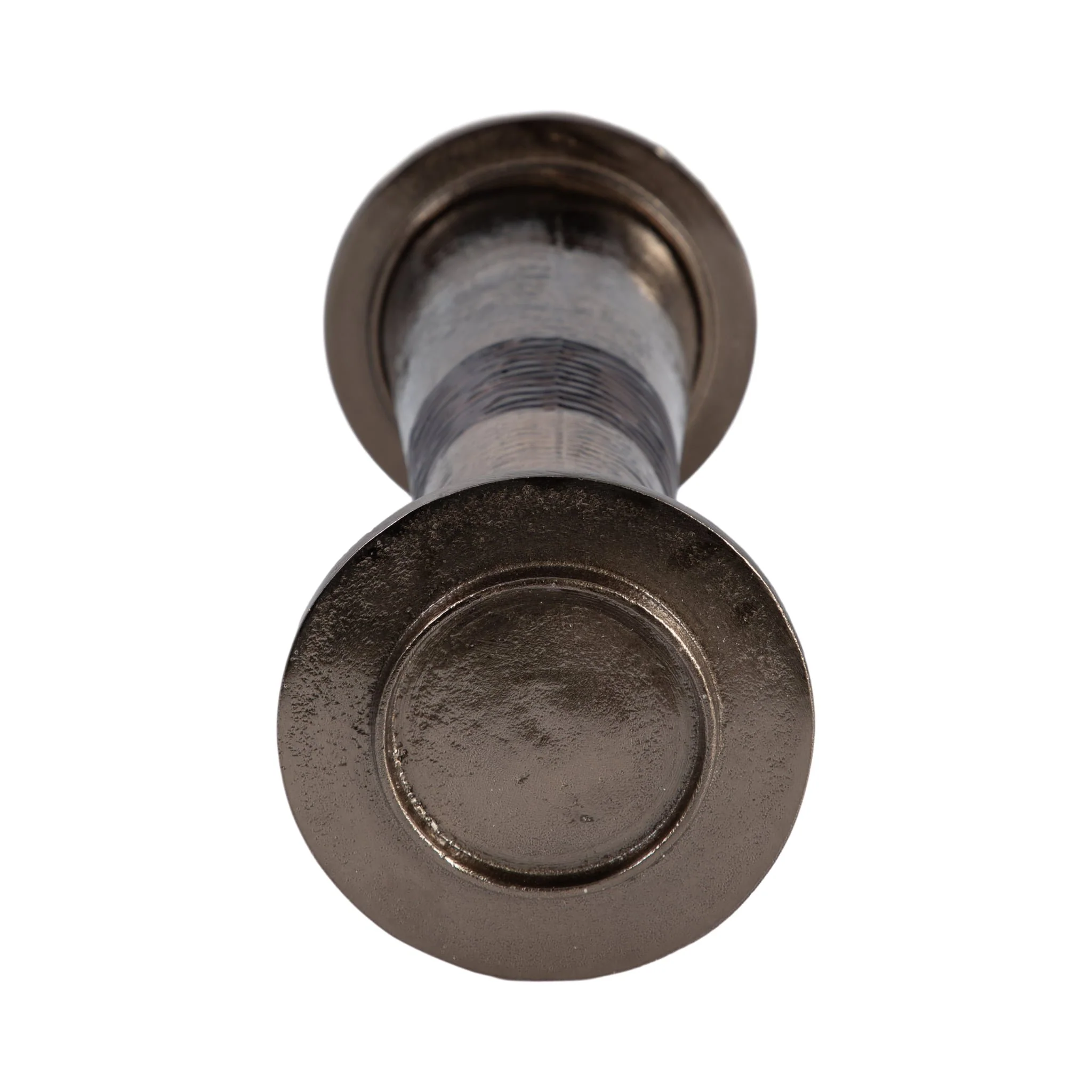 Glass, 19" Pillar Holder, Bronze - Image 6