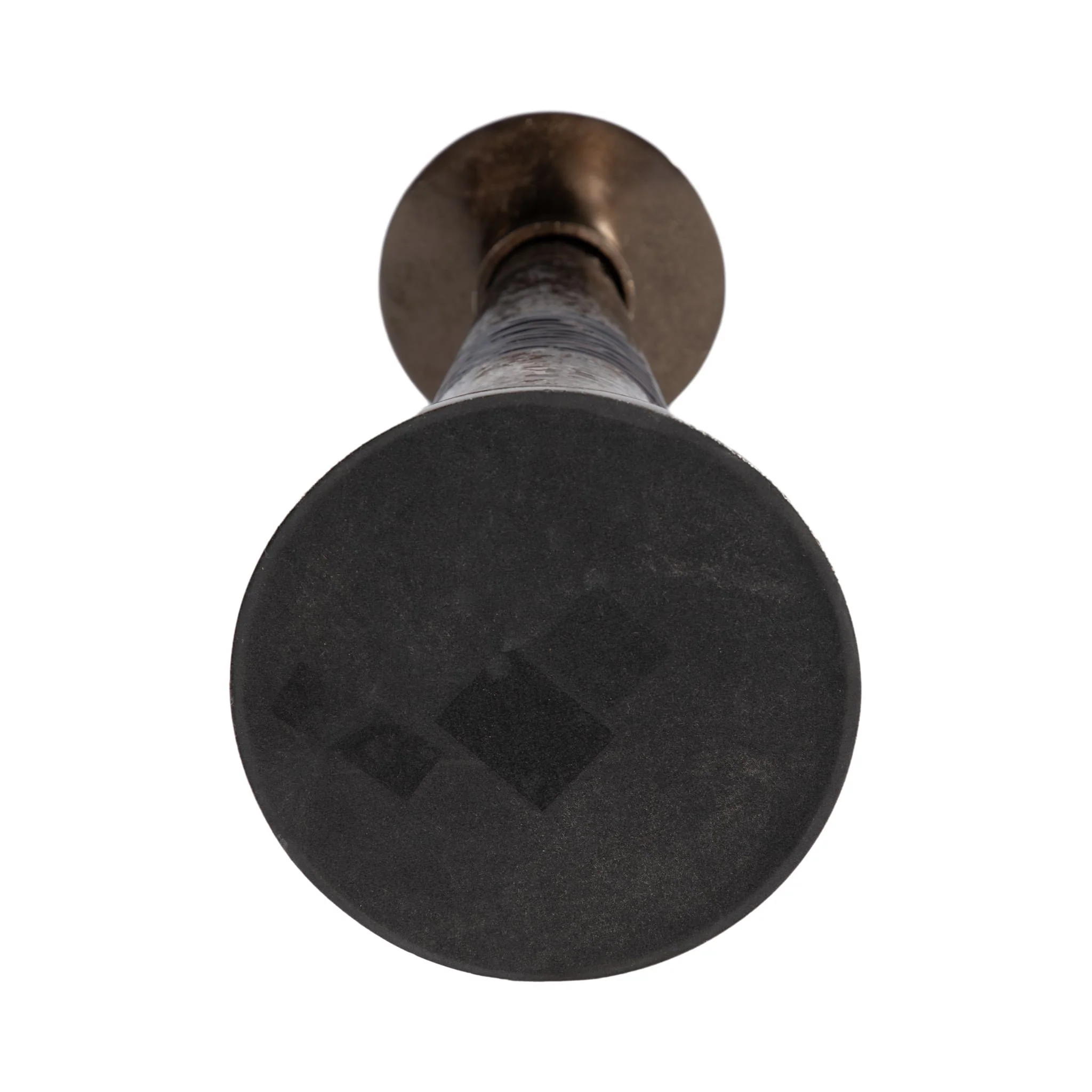Glass, 19" Pillar Holder, Bronze - Image 7