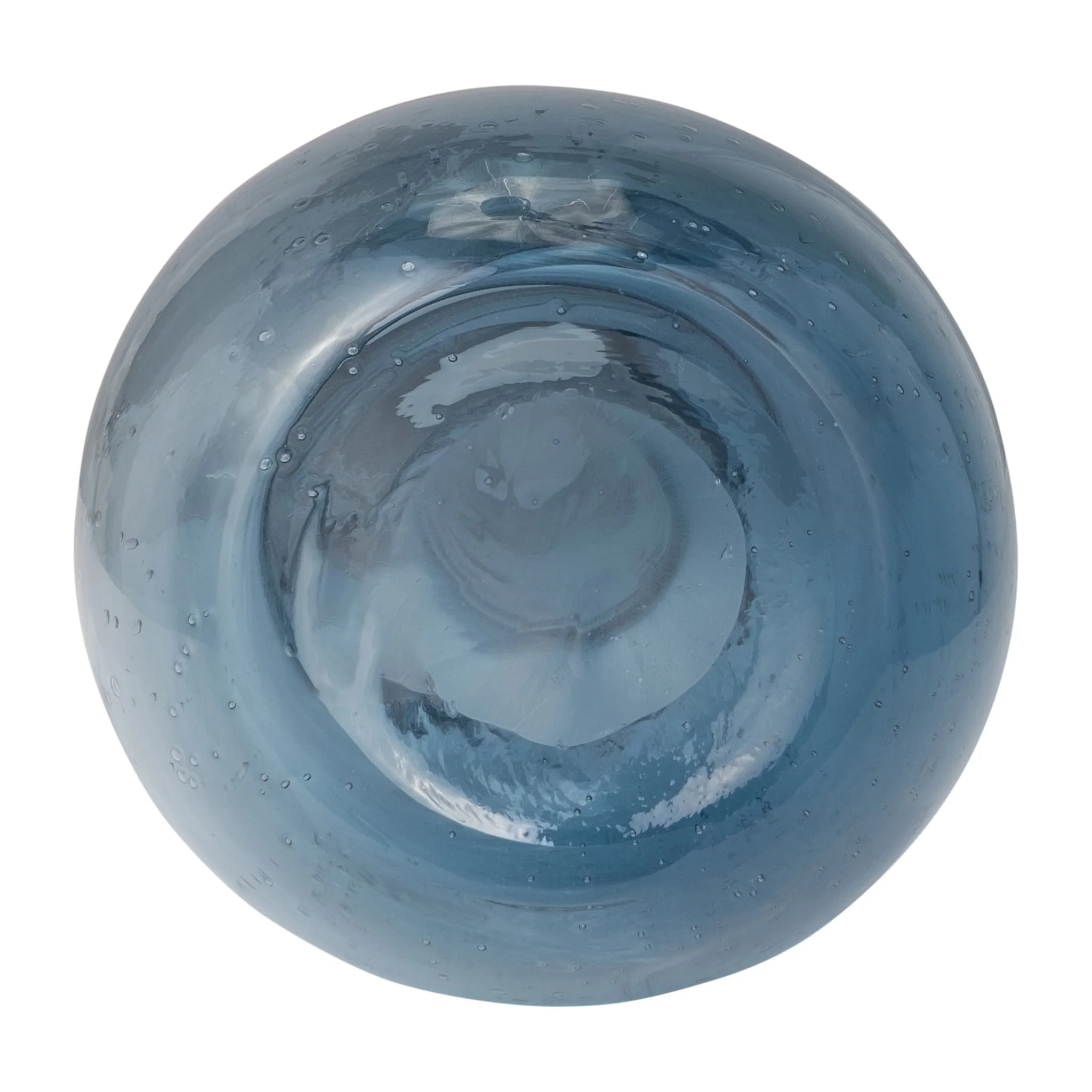 Glass, 20" Vase Blue - Image 7