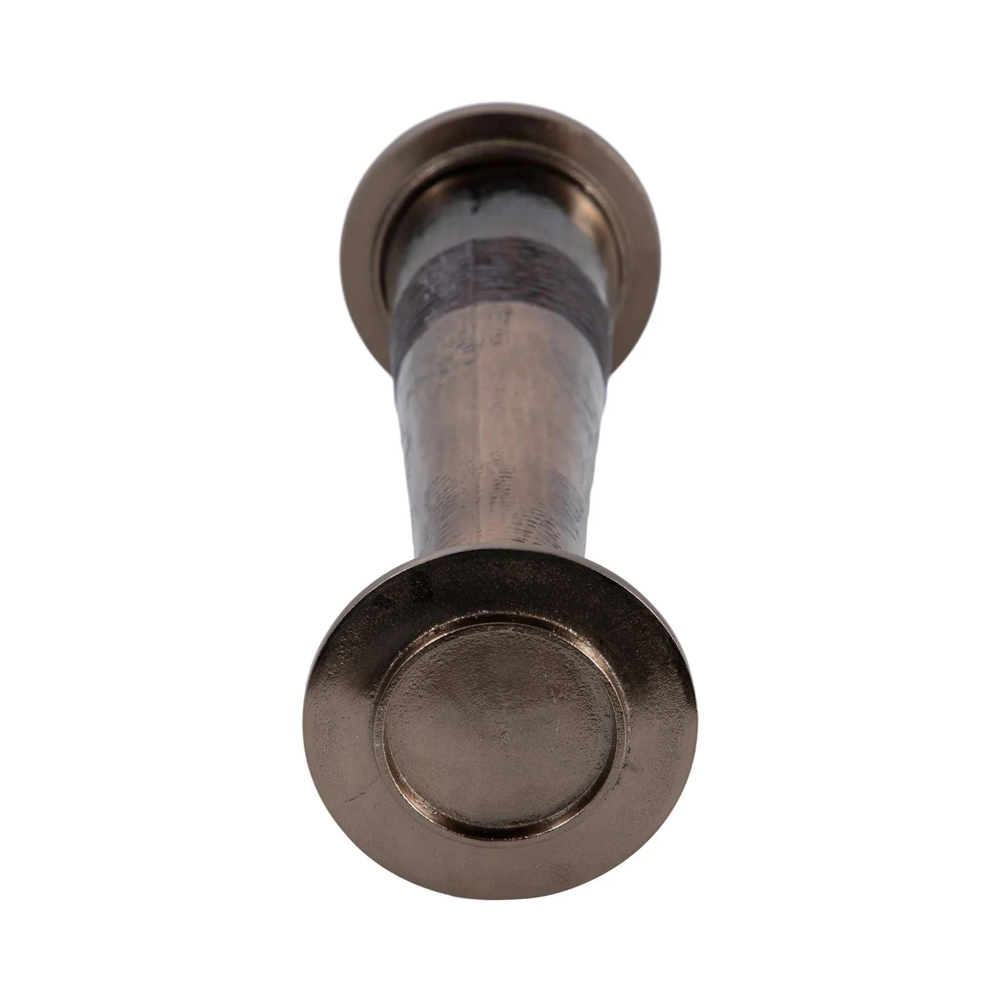 Glass, 21" Pillar Holder, Bronze - Image 6