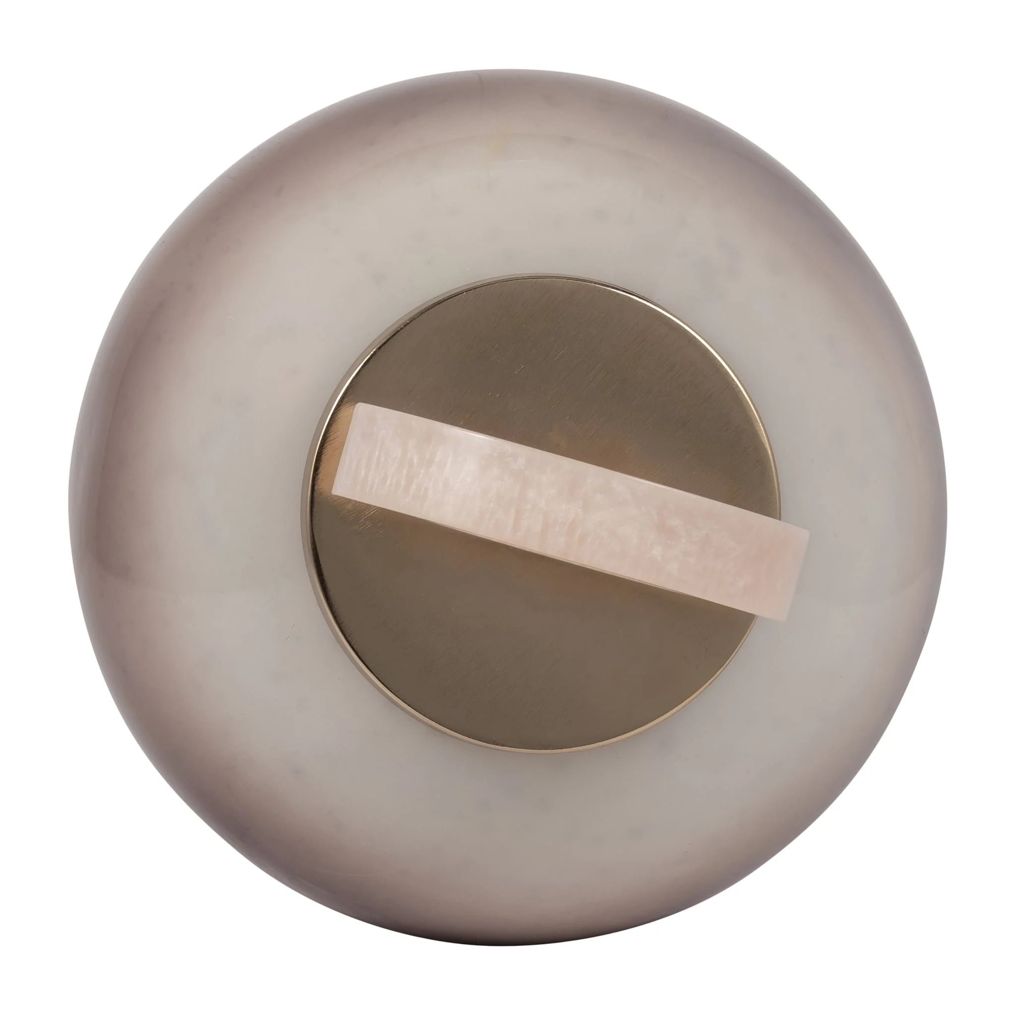 Glass, 22" Vase Round Resin Topper, Copper - Image 5