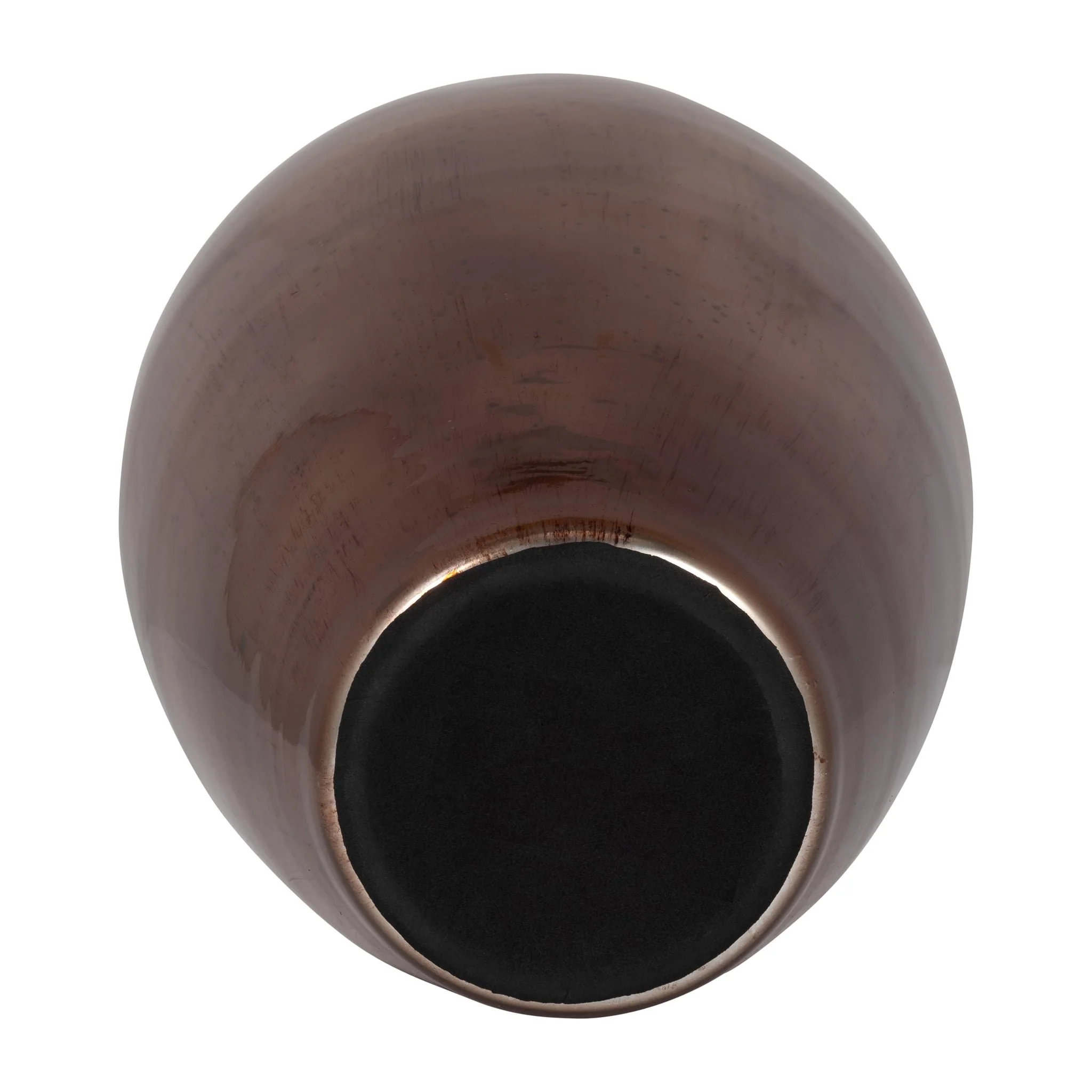 Glass, 22" Vase Round Resin Topper, Copper - Image 6