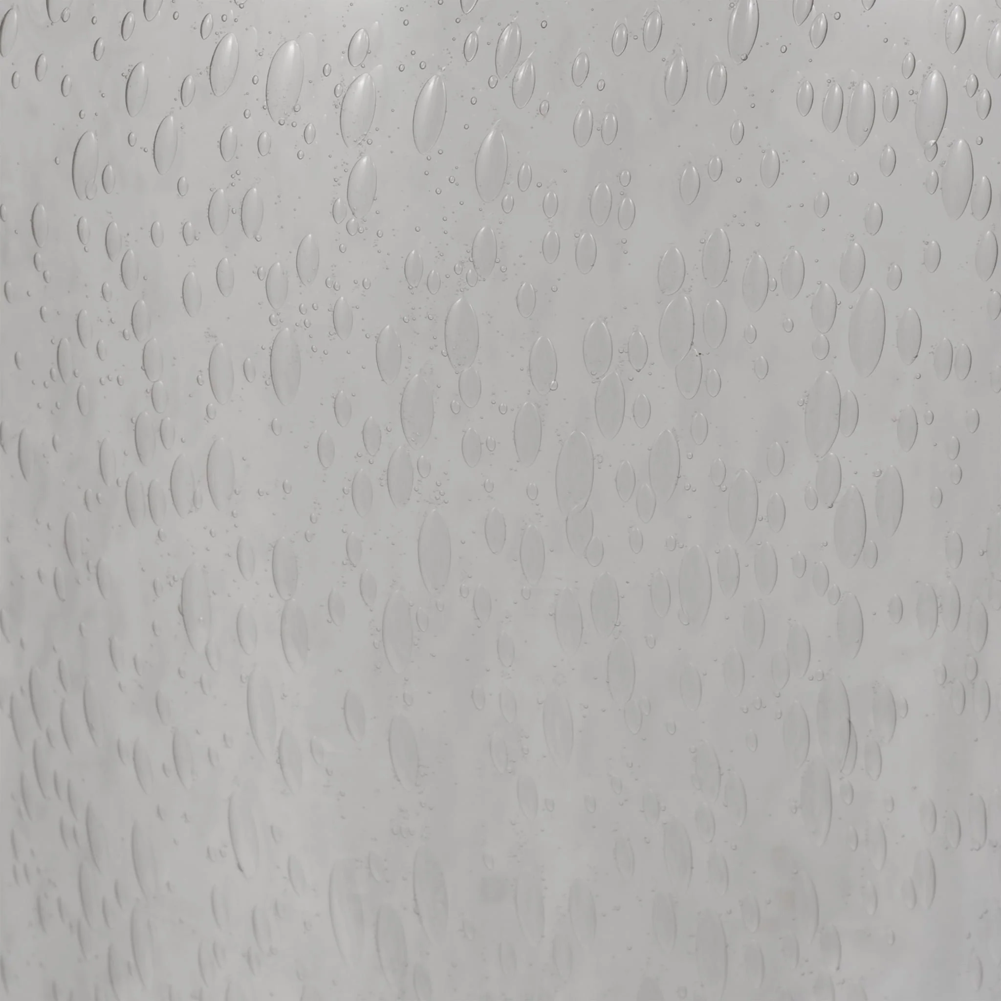 Glass, 23" Floor Vase Bubble Clear - Image 5