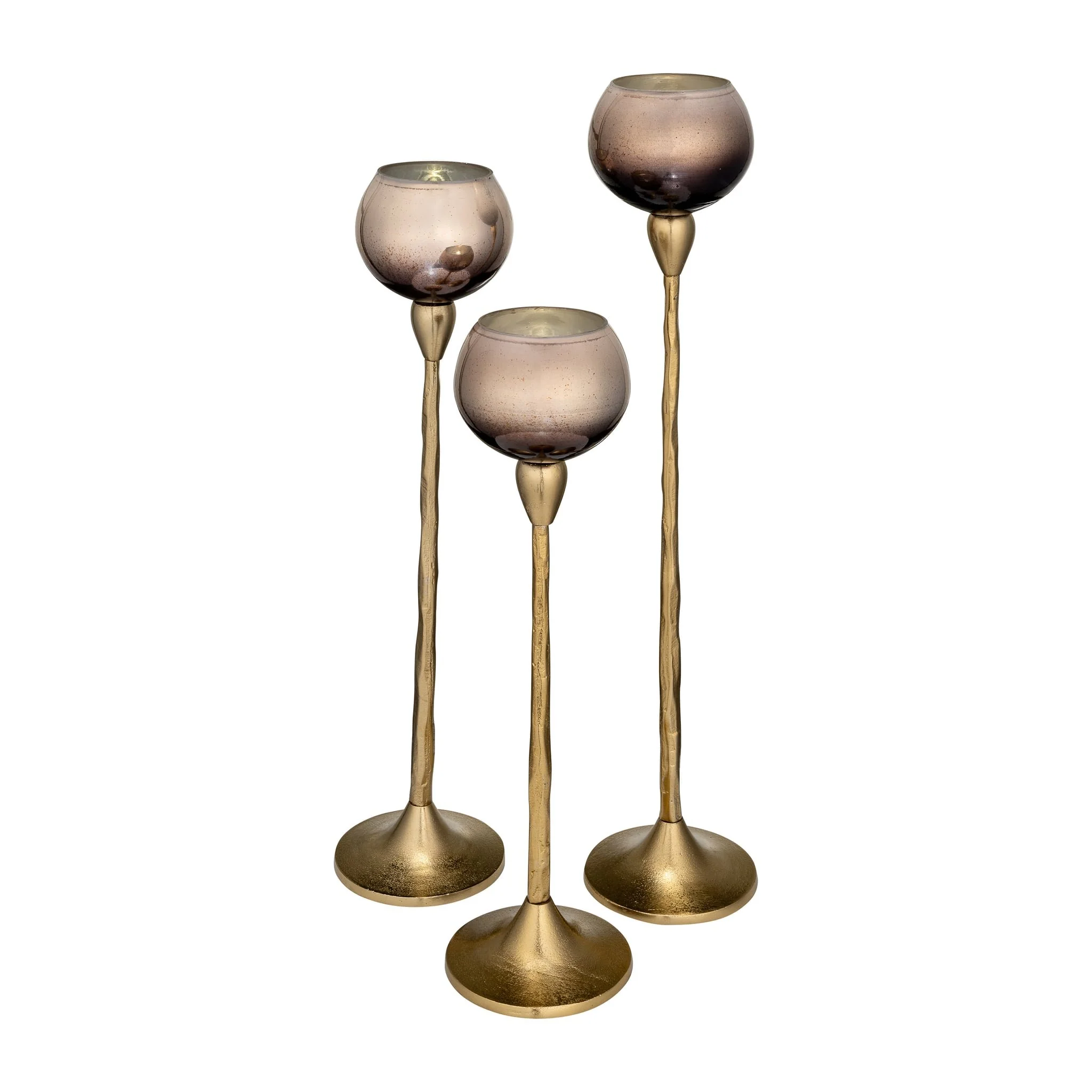 Glass, 24"h Tealight Holder, Champagne - Image 5