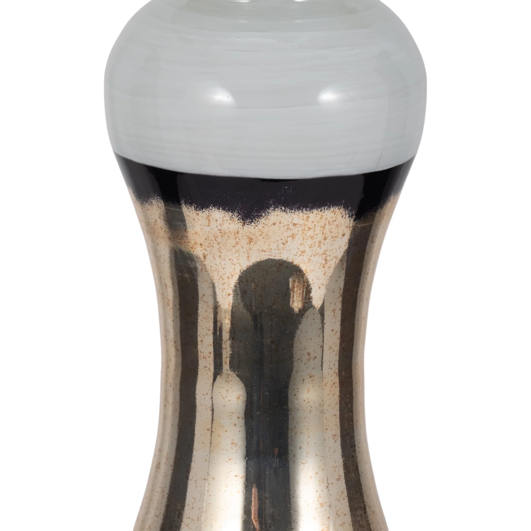 Glass, 26" Candle Holder, White - Image 4