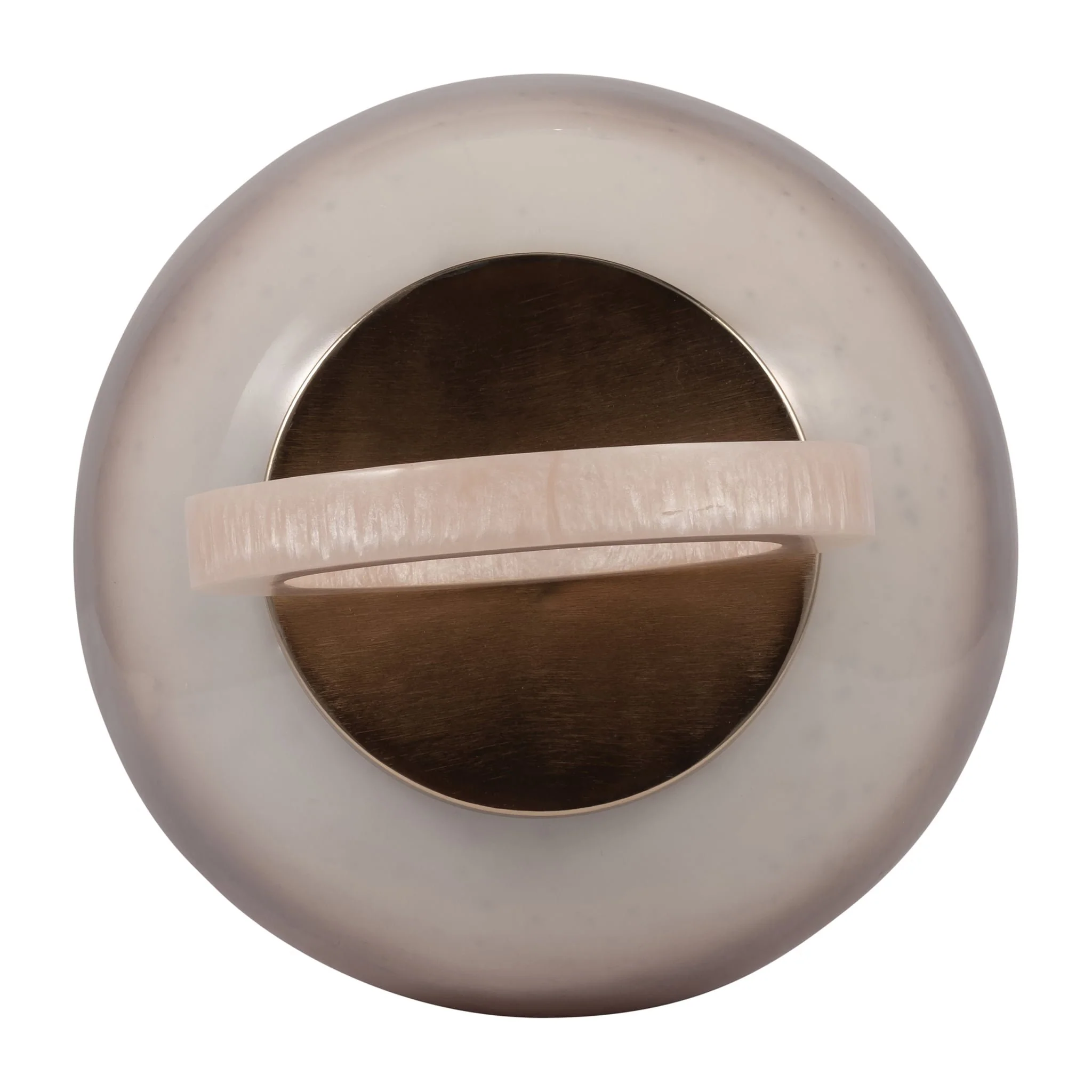 Glass, 28" Vase Round Resin Topper, Copper - Image 5