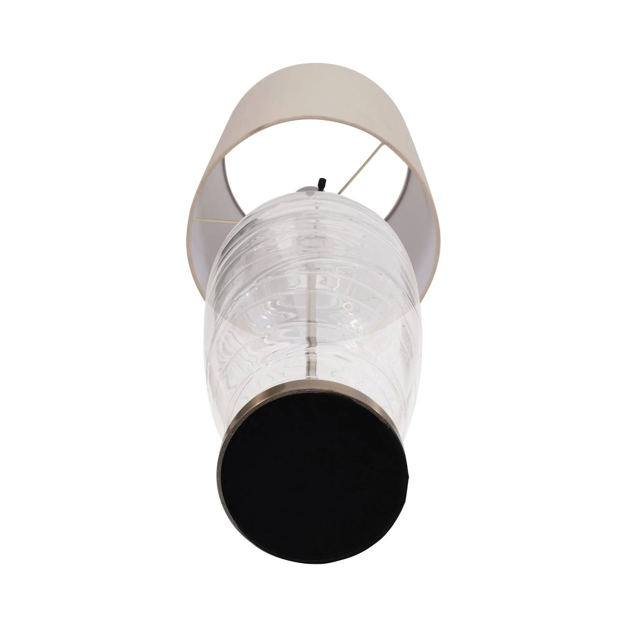 Glass 50" Bottle Table Lamp, Clear - Image 7