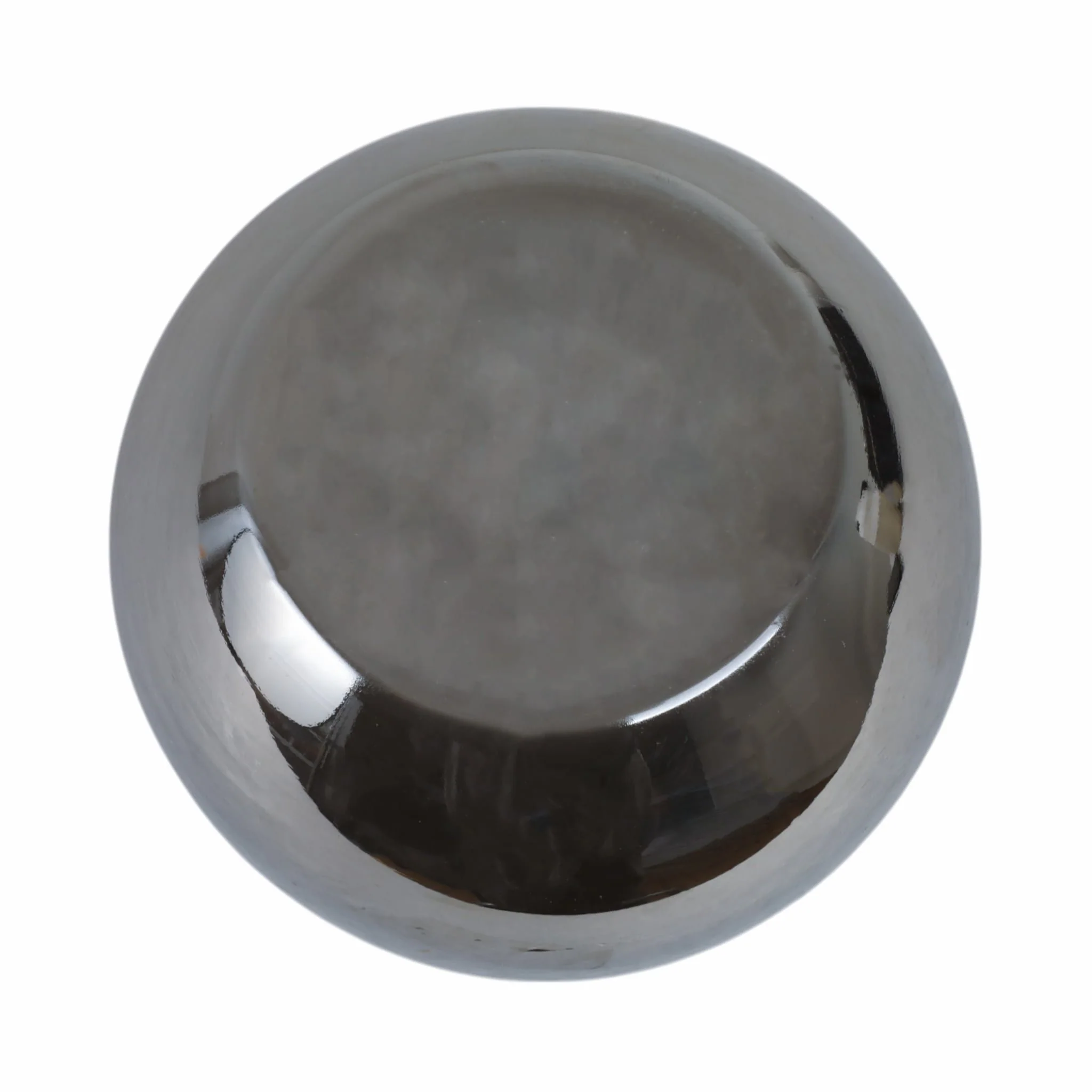 Glass 6"h Metallic Vase, Silver - Image 7
