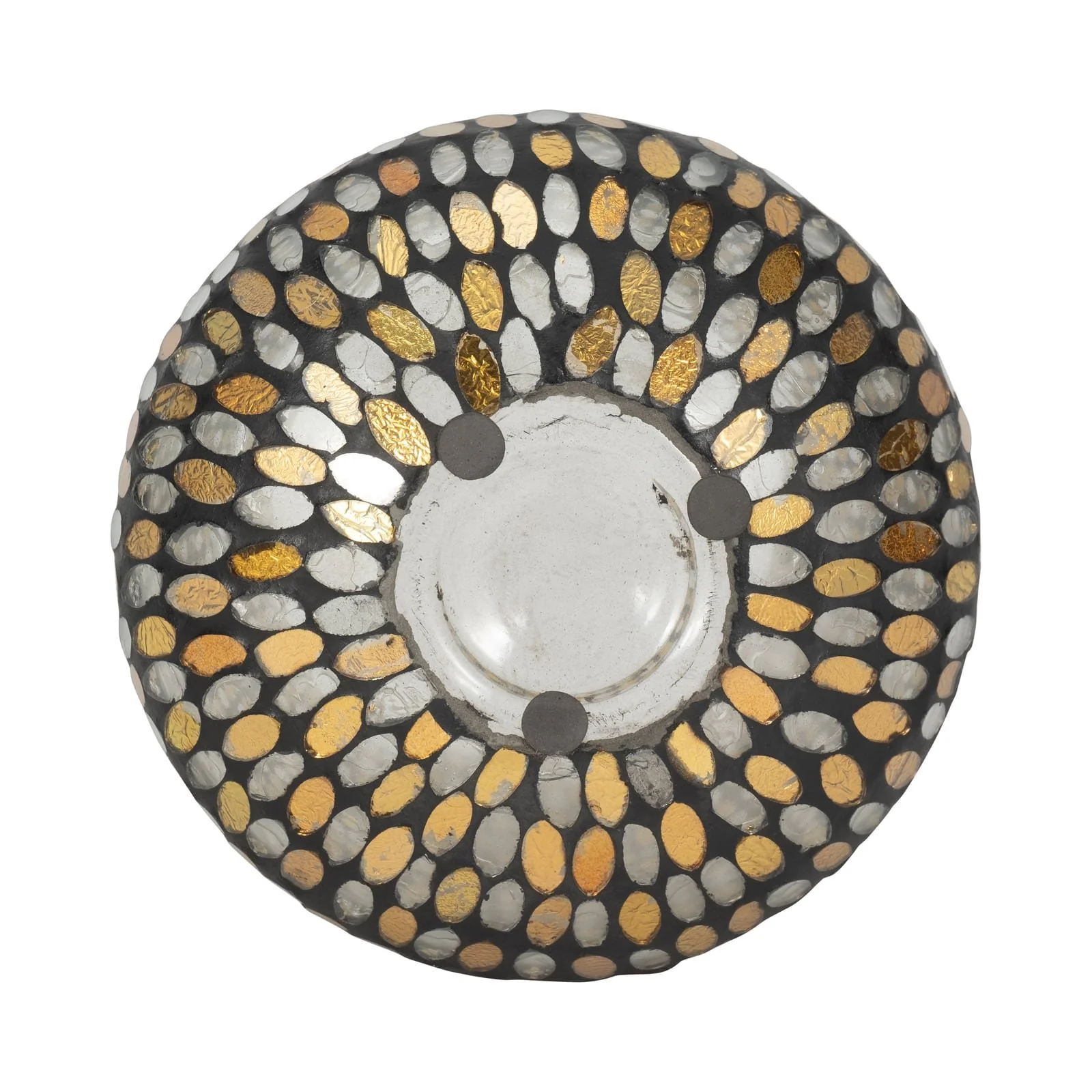 Glass, 7"h Votive Holder, Copper - Image 5