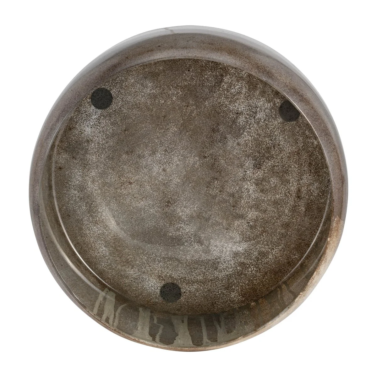 Glass, S/2 10/14" Decorative Bowls, Bronze - Image 7
