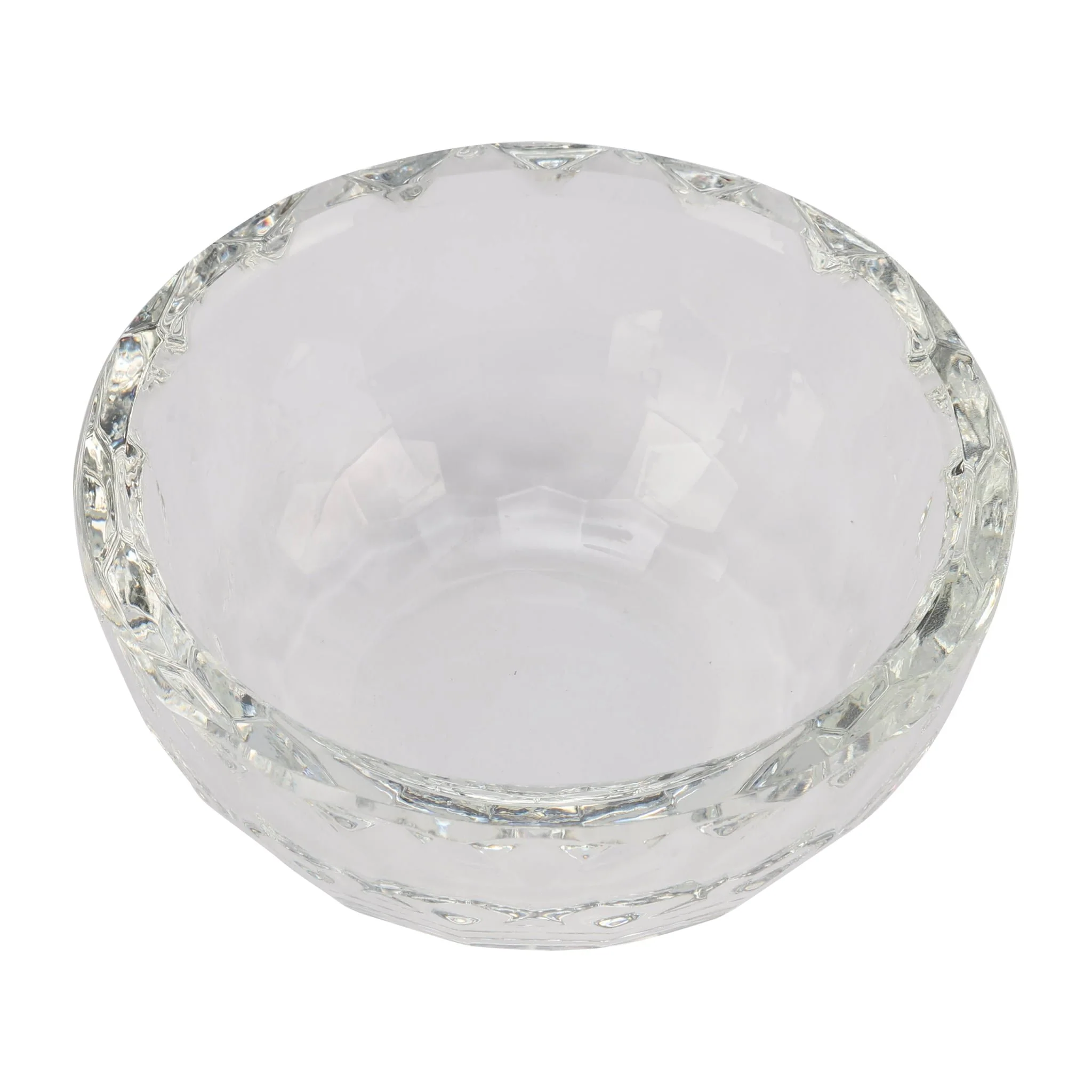 Glass Trinket Box Clear W/rainbow - Image 8