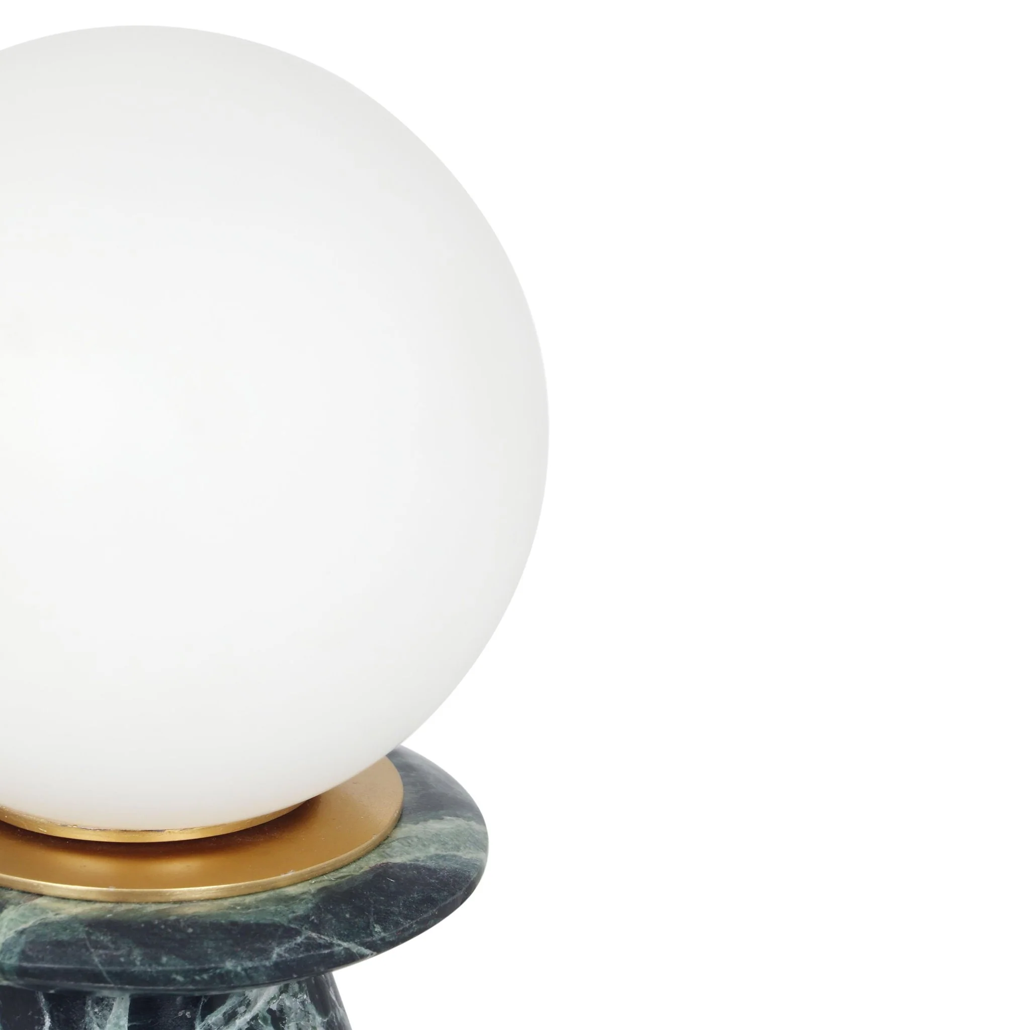 Globe Malachite Green Marble Lamp - Image 5
