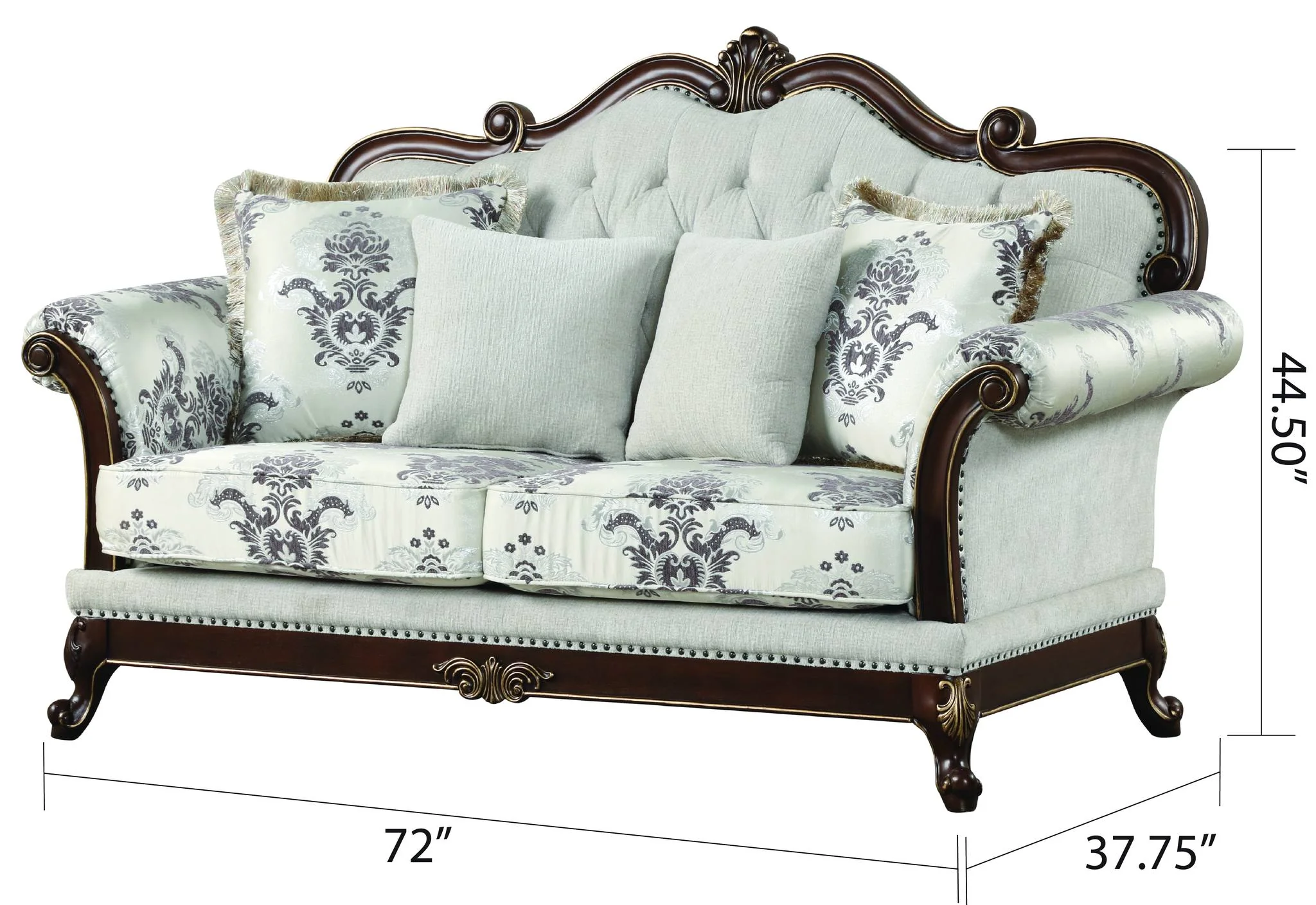 Gloria 3 Pc Living Room set - Image 6