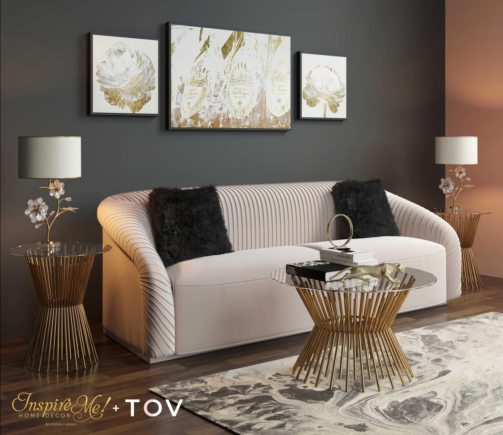 Grace Glass Coffee Table - Image 2