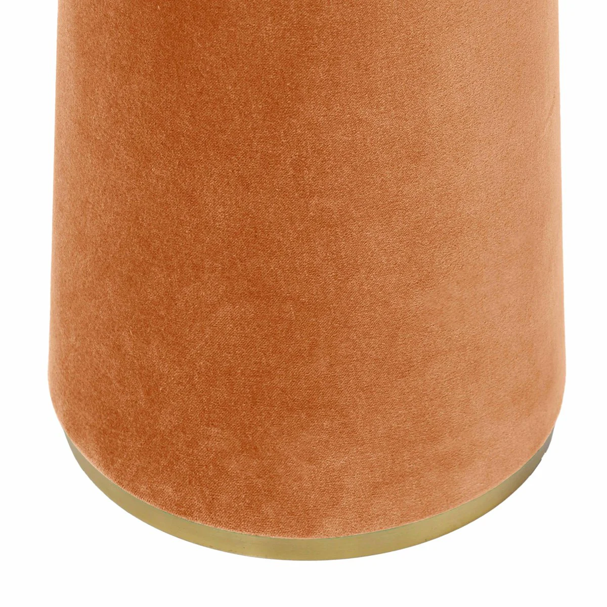 Graham Terracotta Velvet Floor Lamp - Image 4