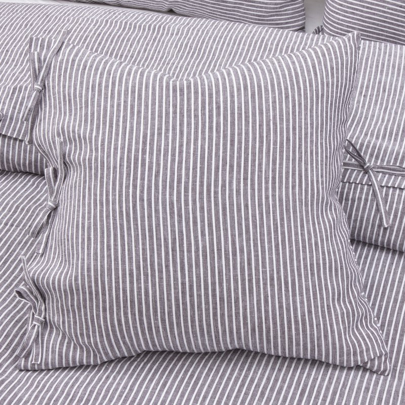 Grant 5-Piece King Duvet Set Charcoal - Image 6