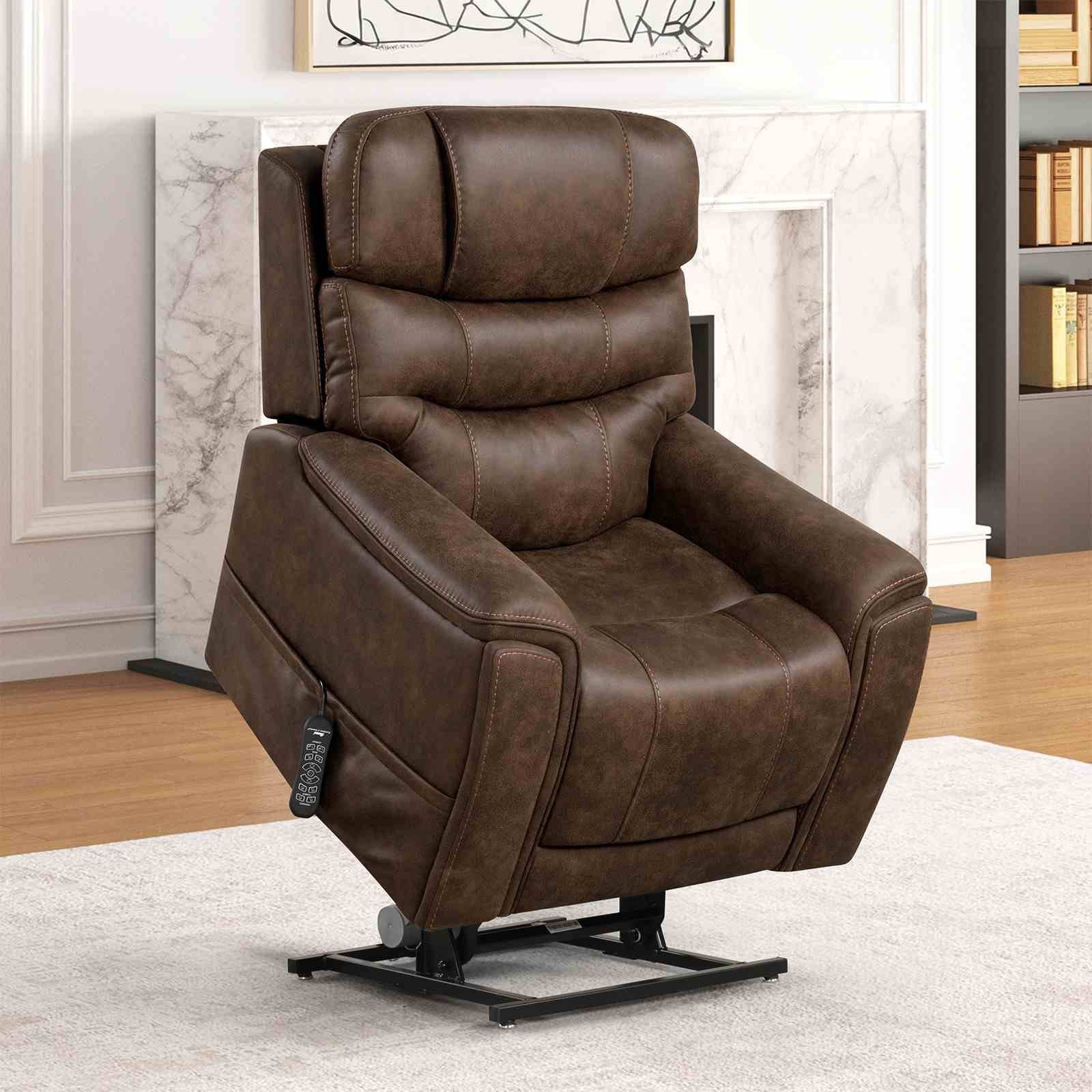 Guinevra Lift Chair, Walnut