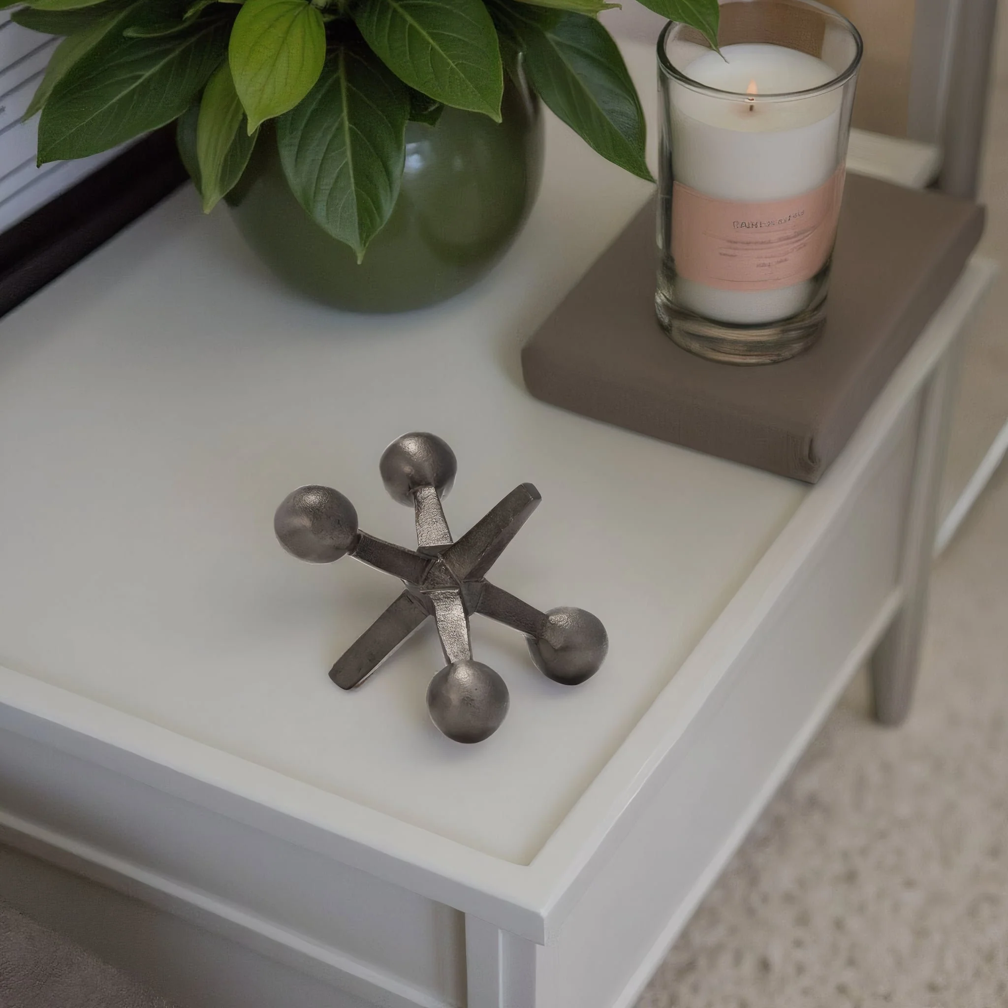 Gun Metal Jacks Decor, 5 - Image 5
