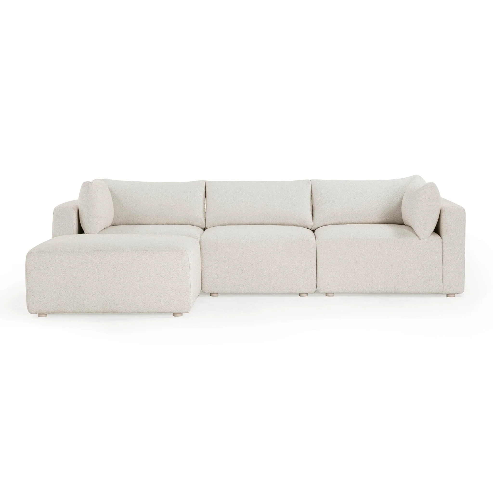 Hangover Cream Outdoor Modular Sectional - Image 10