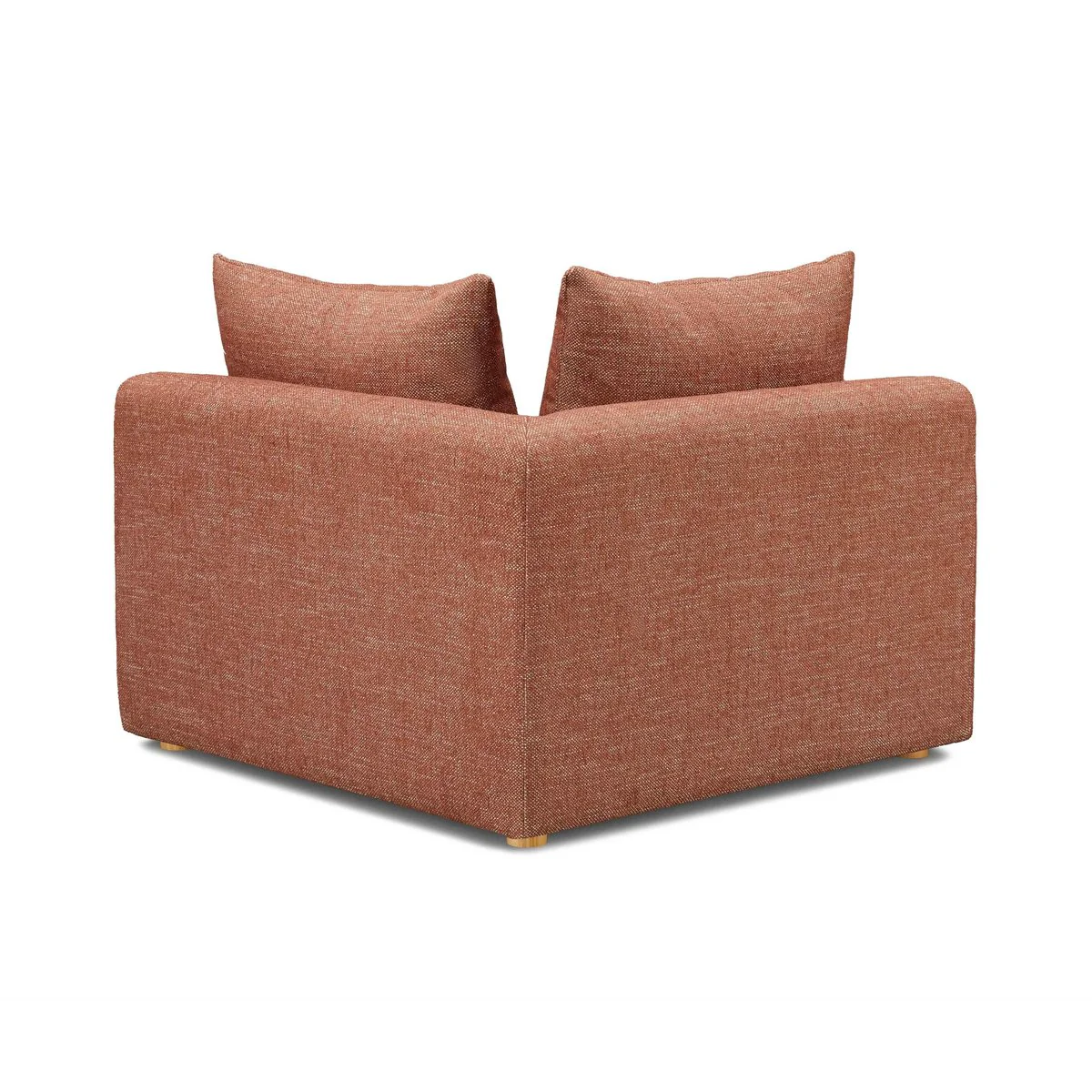 Hangover Sedona Red Textured Fabric Modular Corner Chair - Image 5