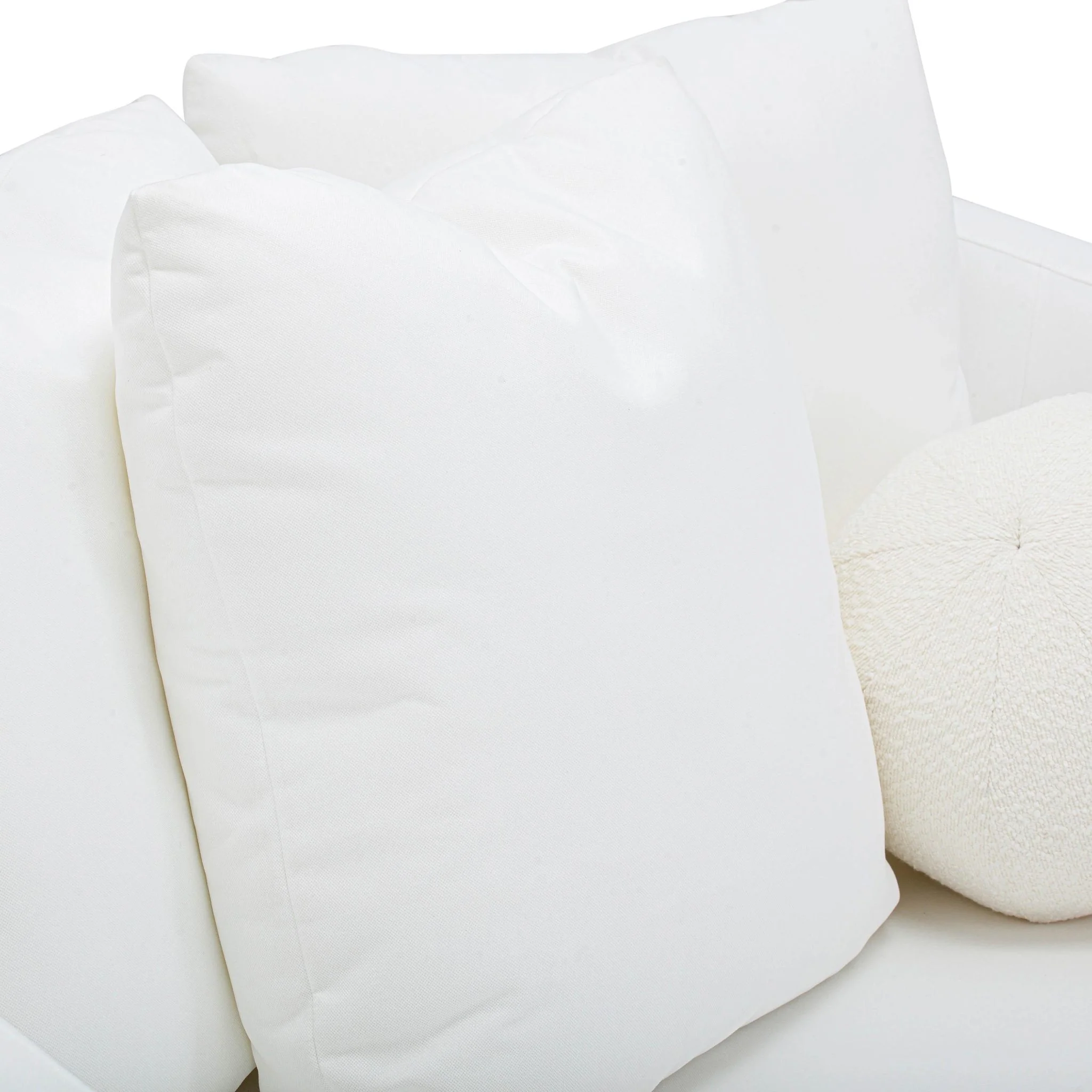 Hanim Cream Performance Fabric Daybed - Image 6