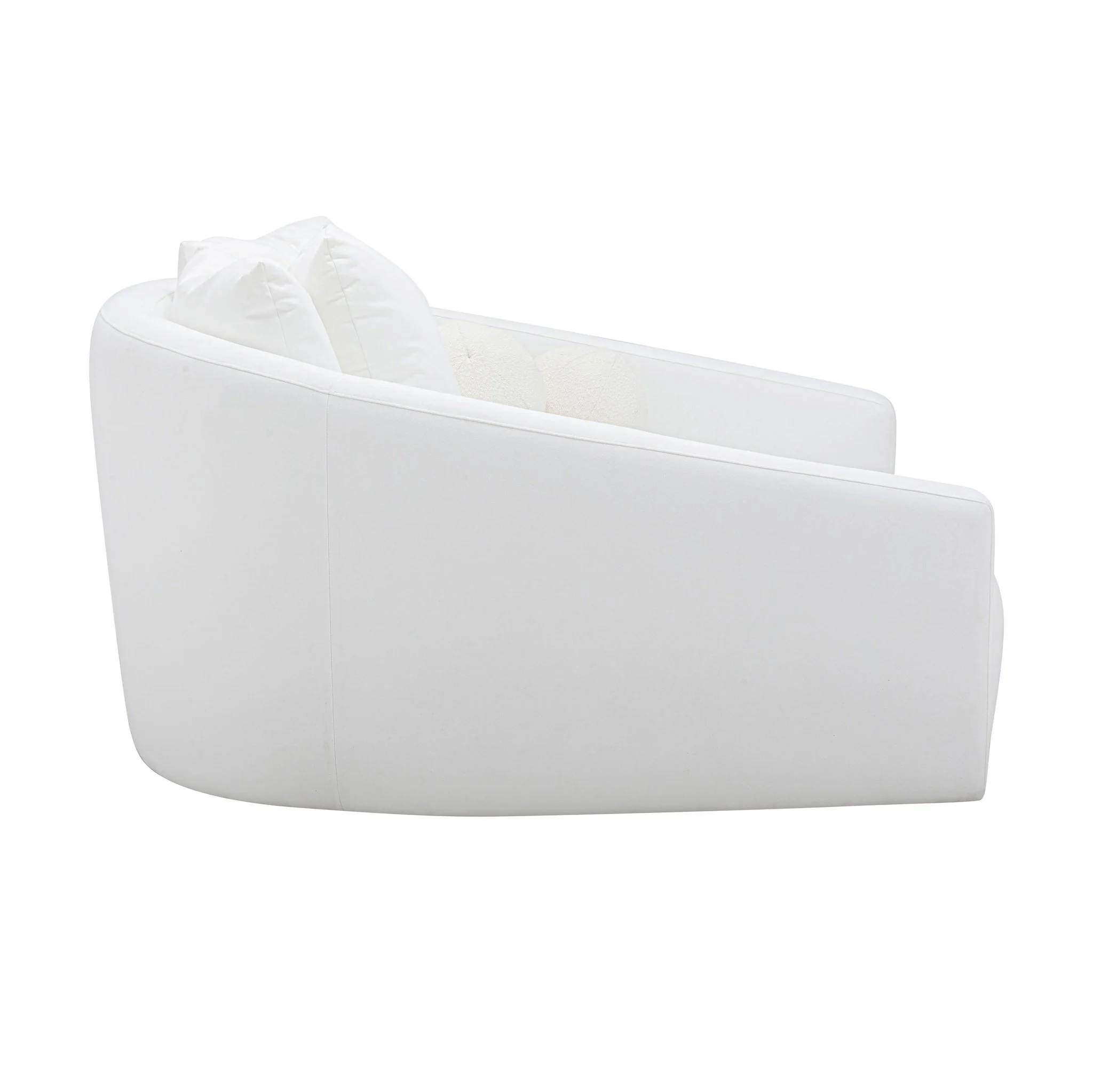 Hanim Cream Performance Fabric Daybed - Image 7